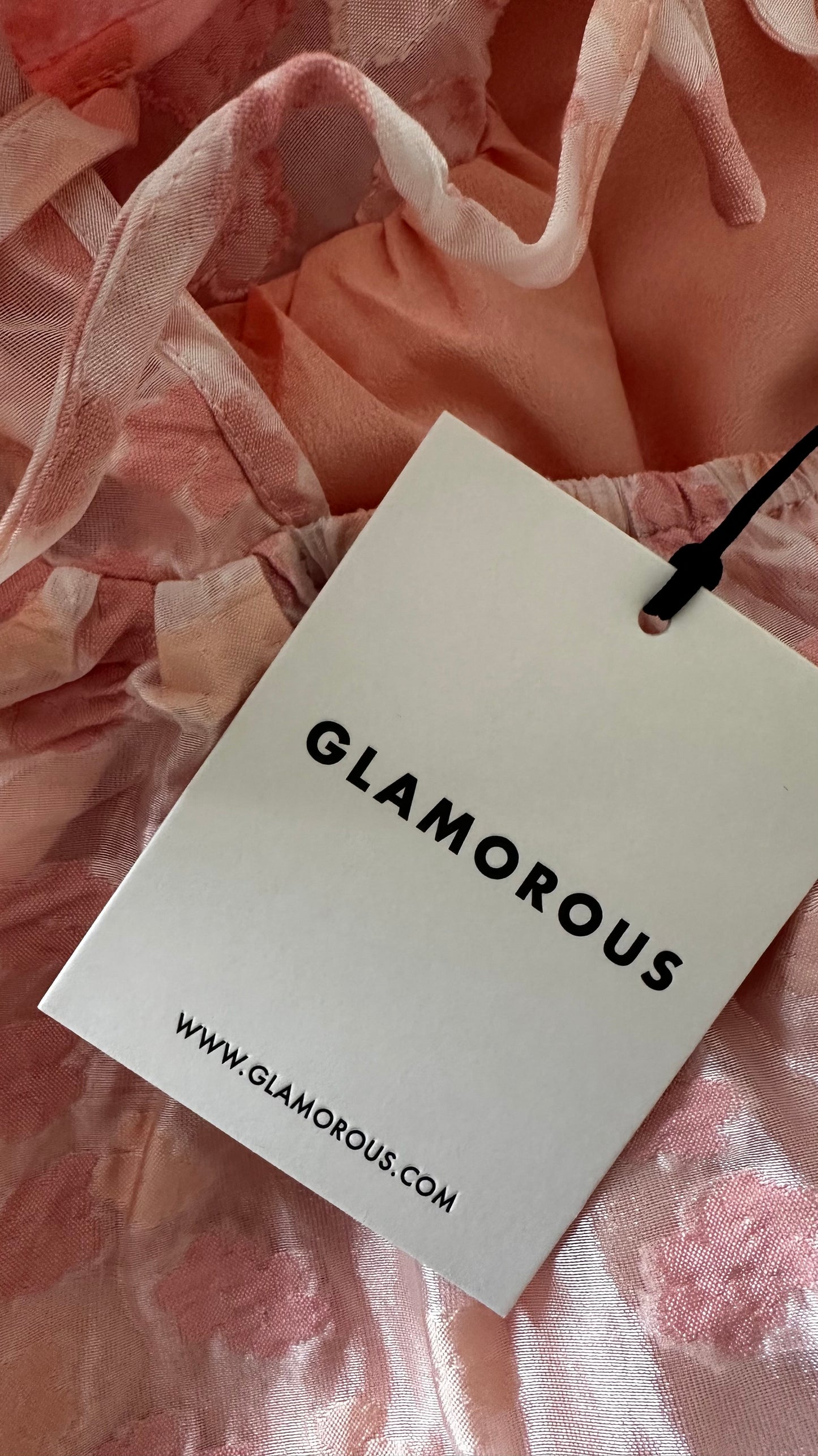 Glamorous rose soft pink wedding guest event backless sheer midi dress small UK 8-10 new