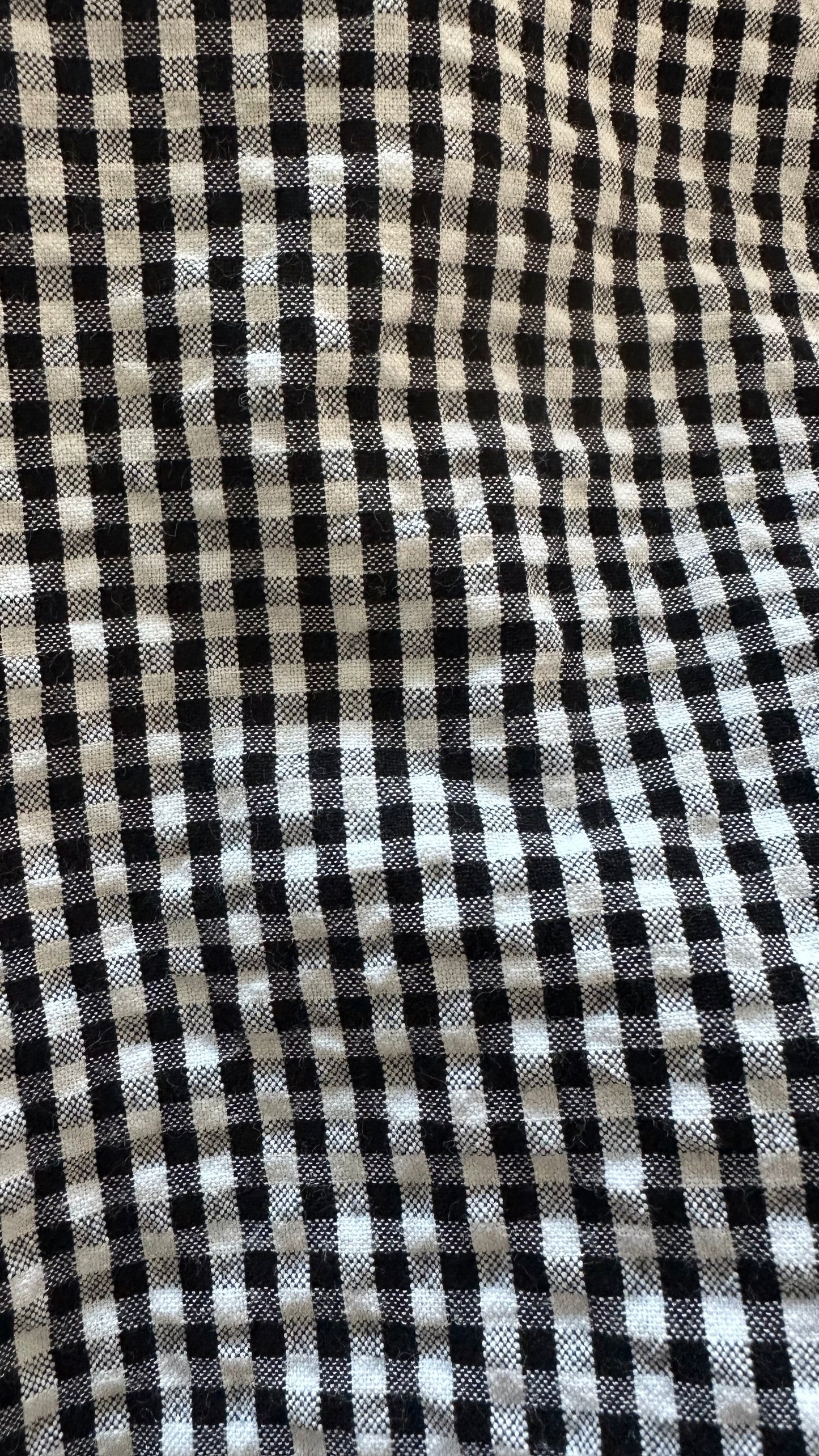 Nobody’s Child black white gingham check dress extra large UK 14 vgc