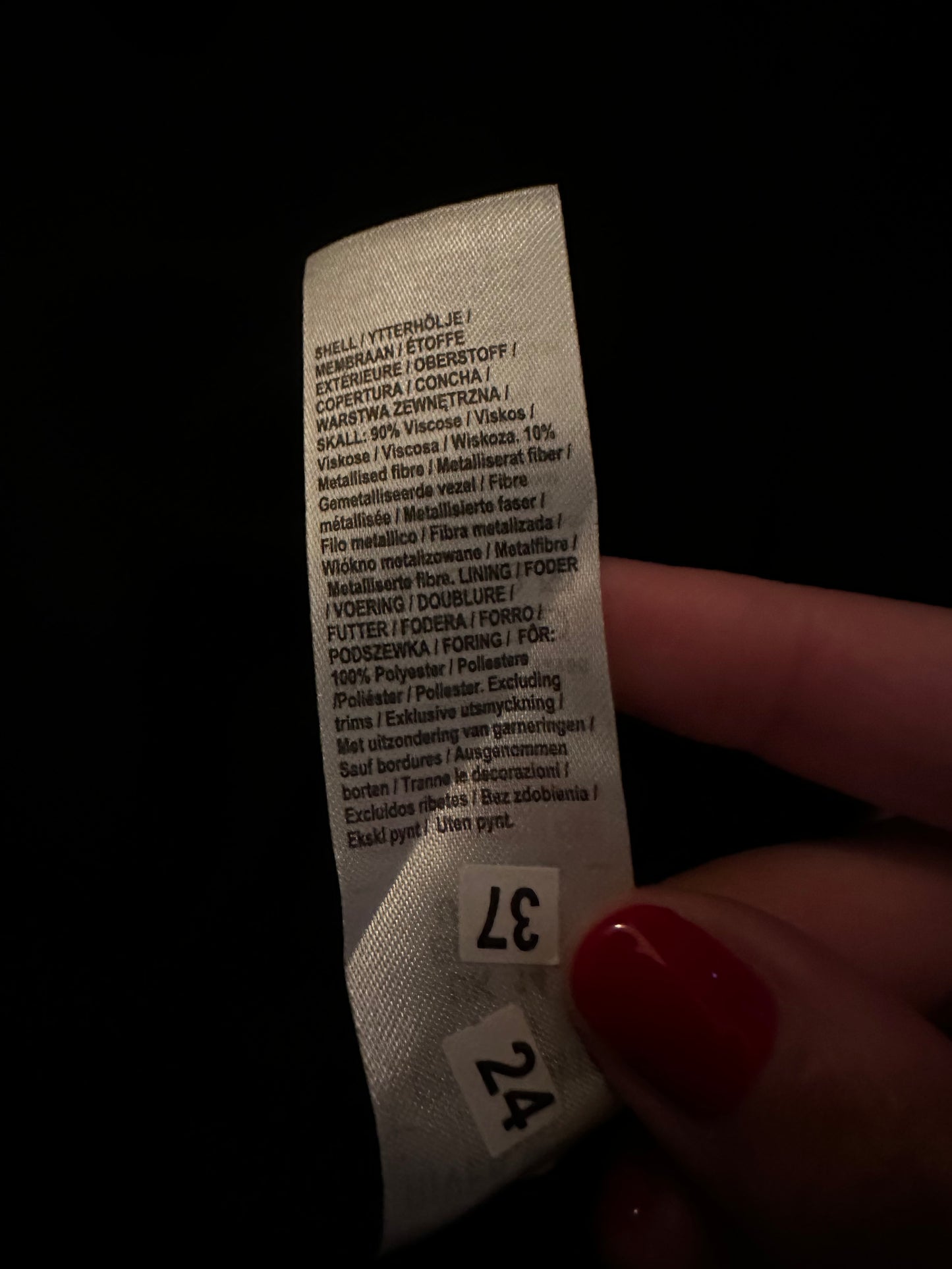 River Island black gold event maxi long dress medium UK 14 vgc