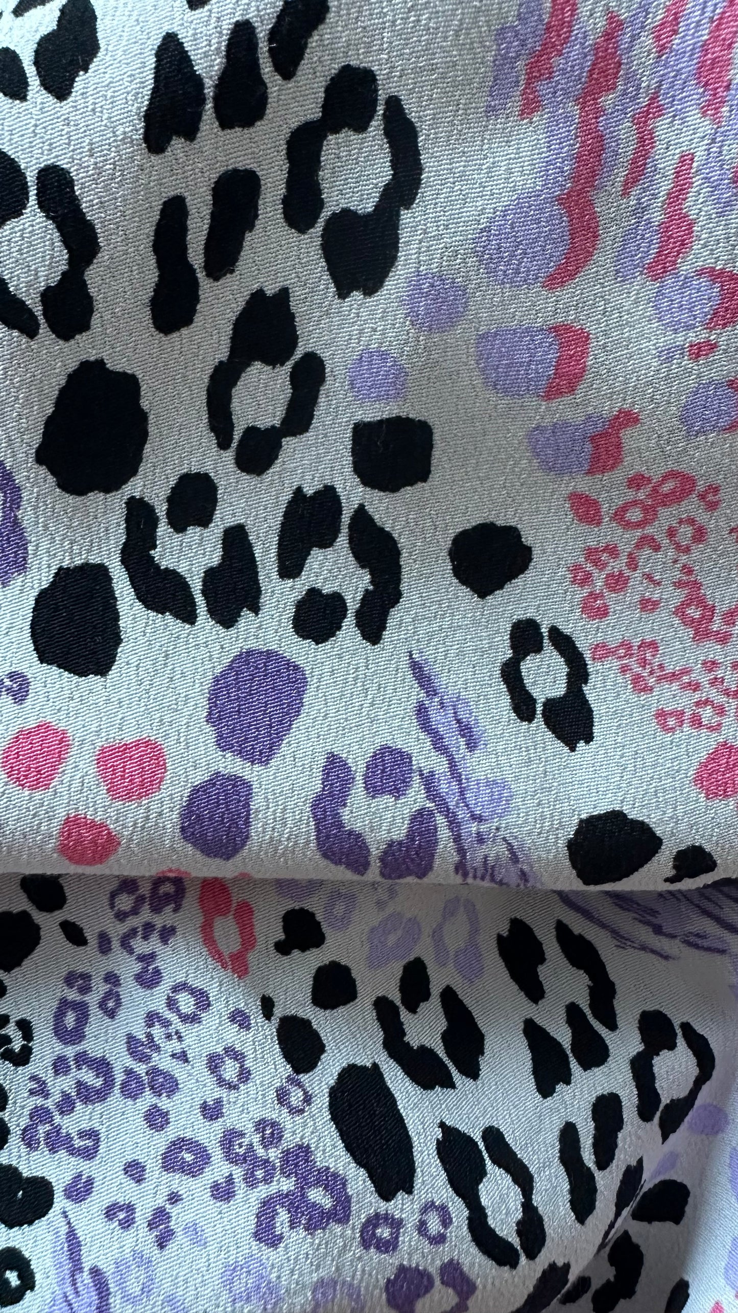Marks & Spencer lilac cream pink leopard print maxi midi dress medium UK 10