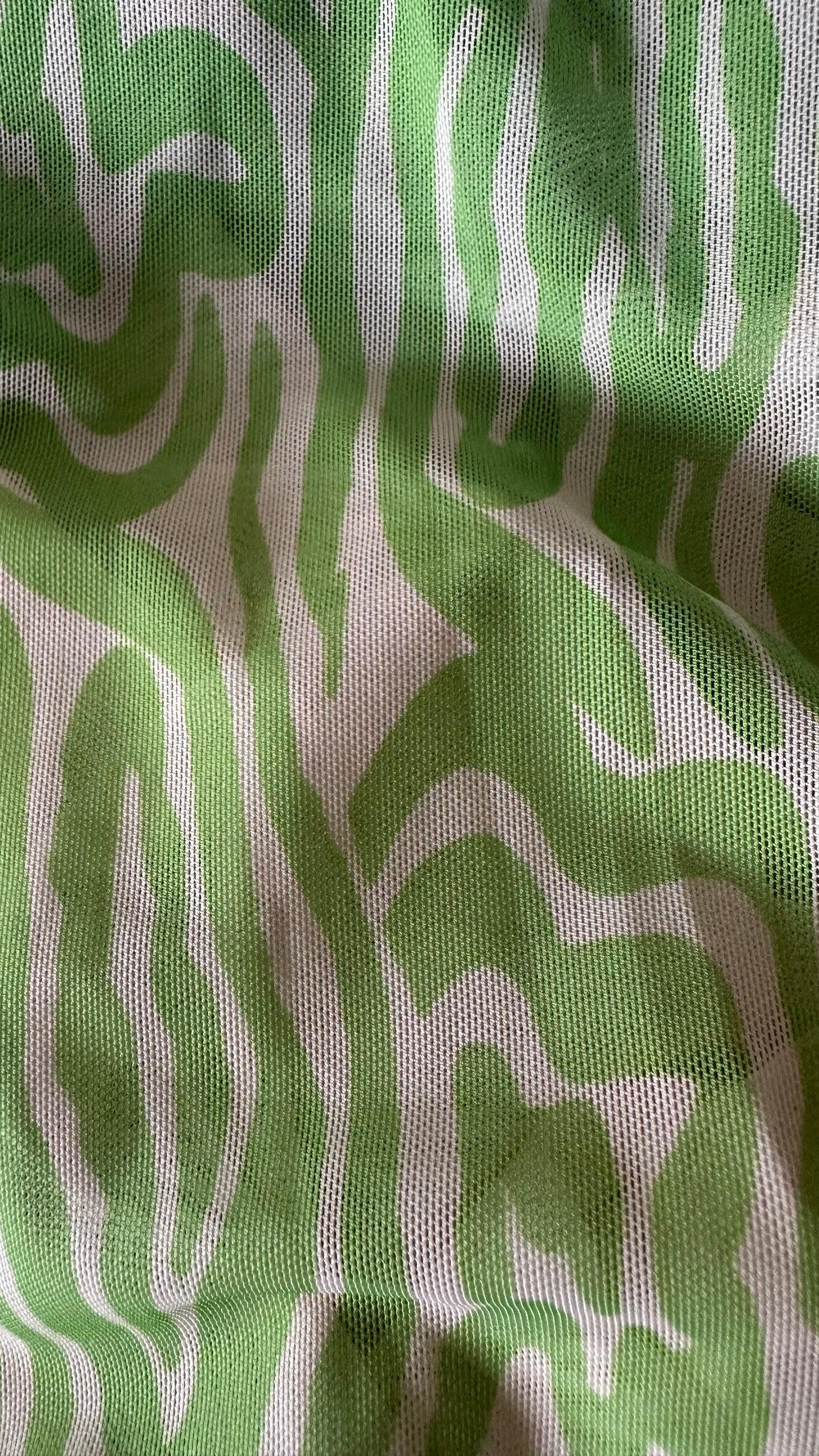 & other stories like green animal zebra print maxi holiday dress Ibiza cut out small UK 8 10 vgc