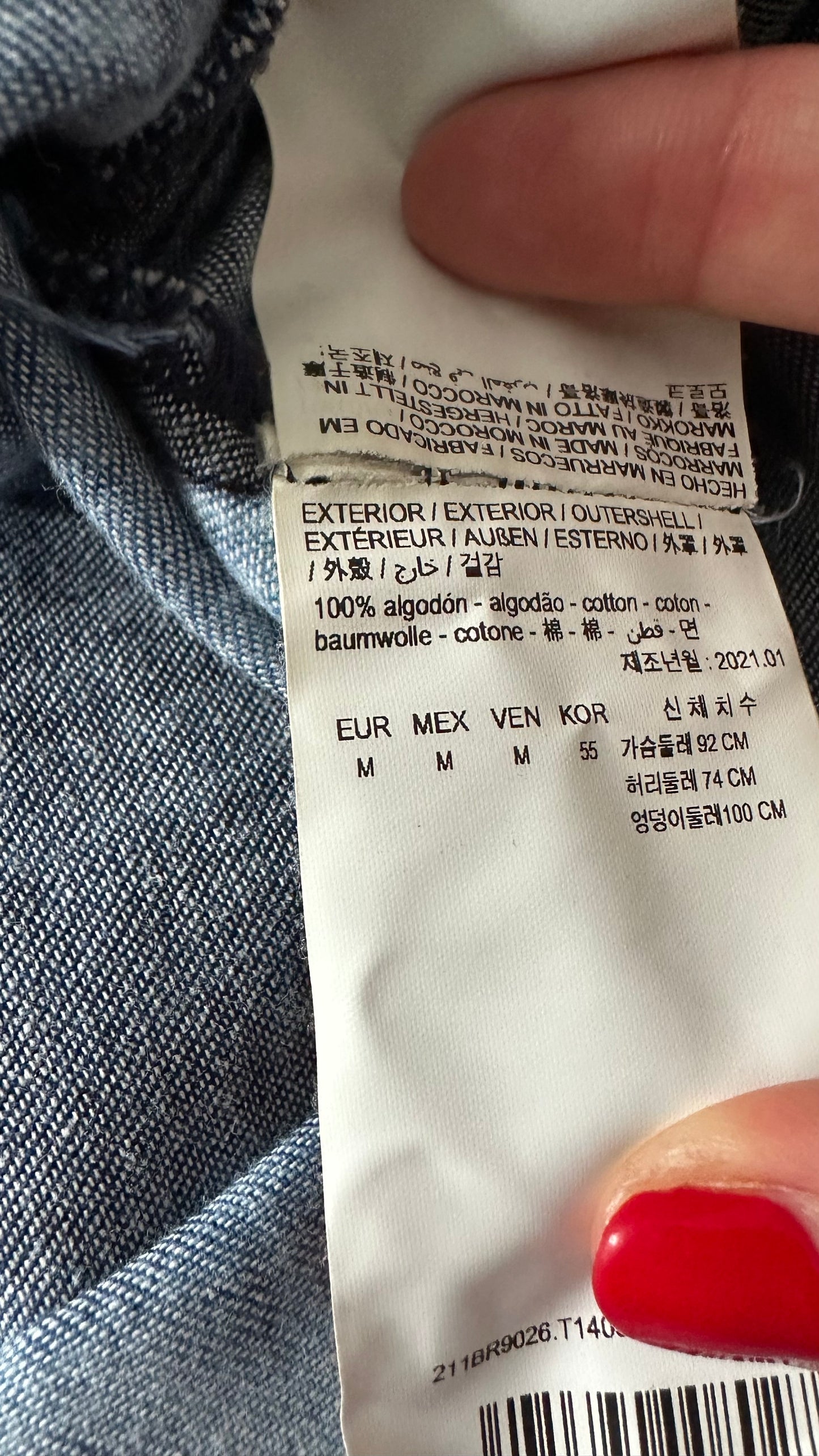 Bimba Y Lola blue denim casual mini dress medium UK 12 vgc