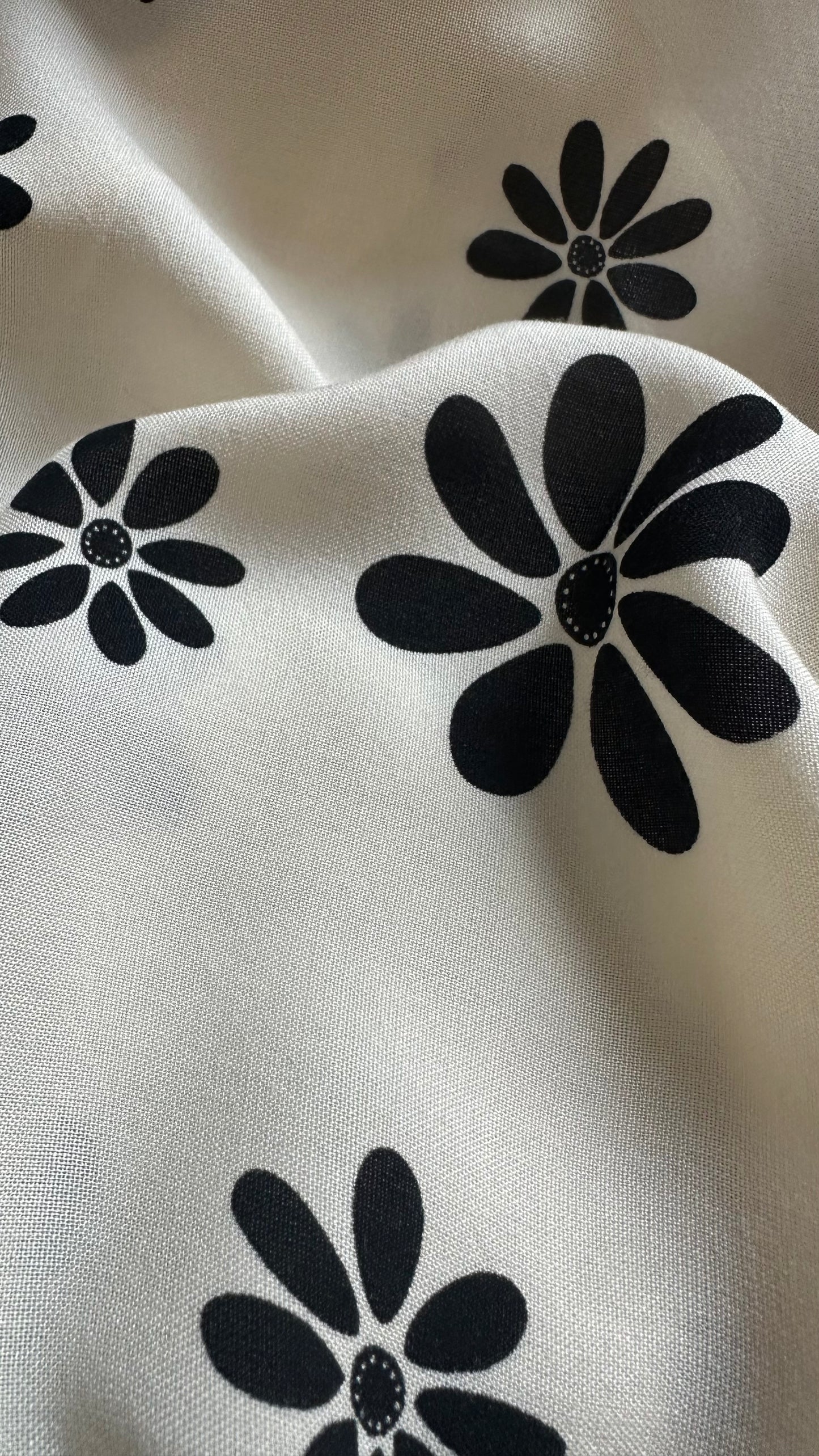 ASOS Tall cream black daisy maxi long dress small extra large UK 8 14 vgc wedding guest
