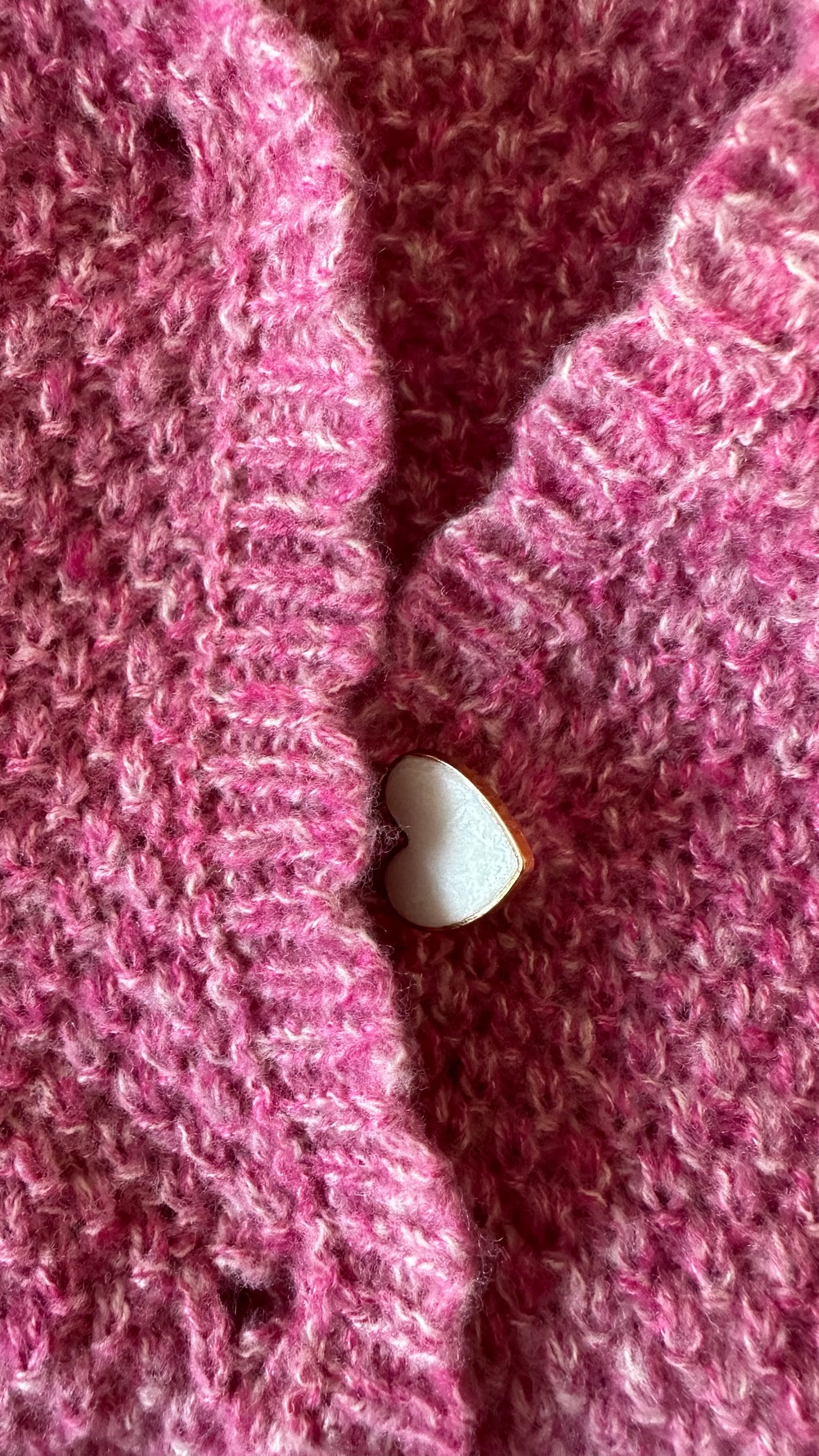 Cider pink knitted top waistcoat small UK 8 vgc