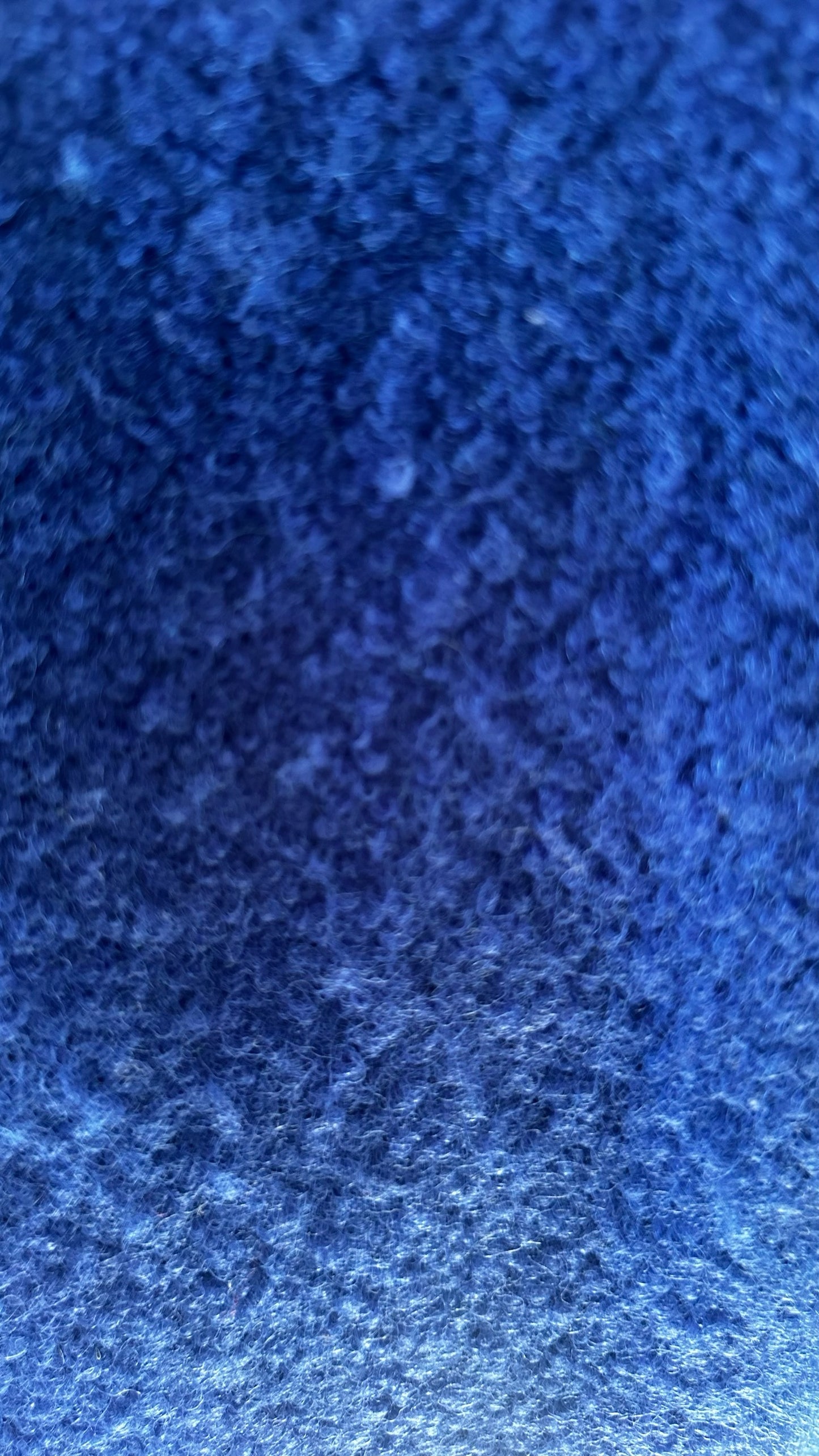& other stories cobalt blue wool blend long line winter coat jacket medium UK 10-12 vgc w25