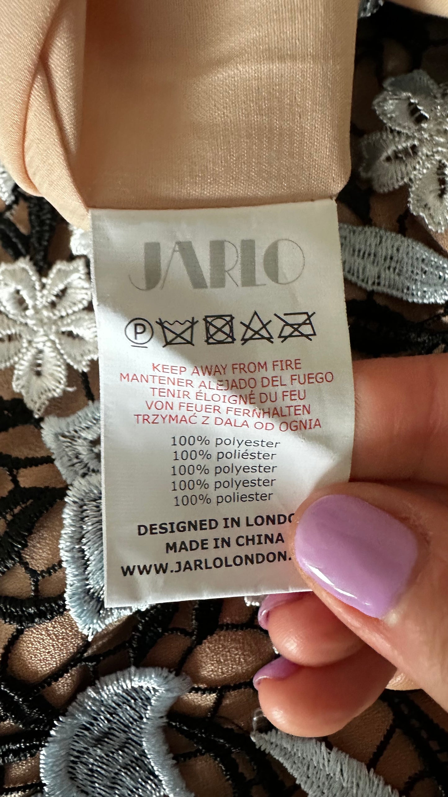 Jarlo black light blue lace maxi long event dress wedding small UK 10 new bnwt tall
