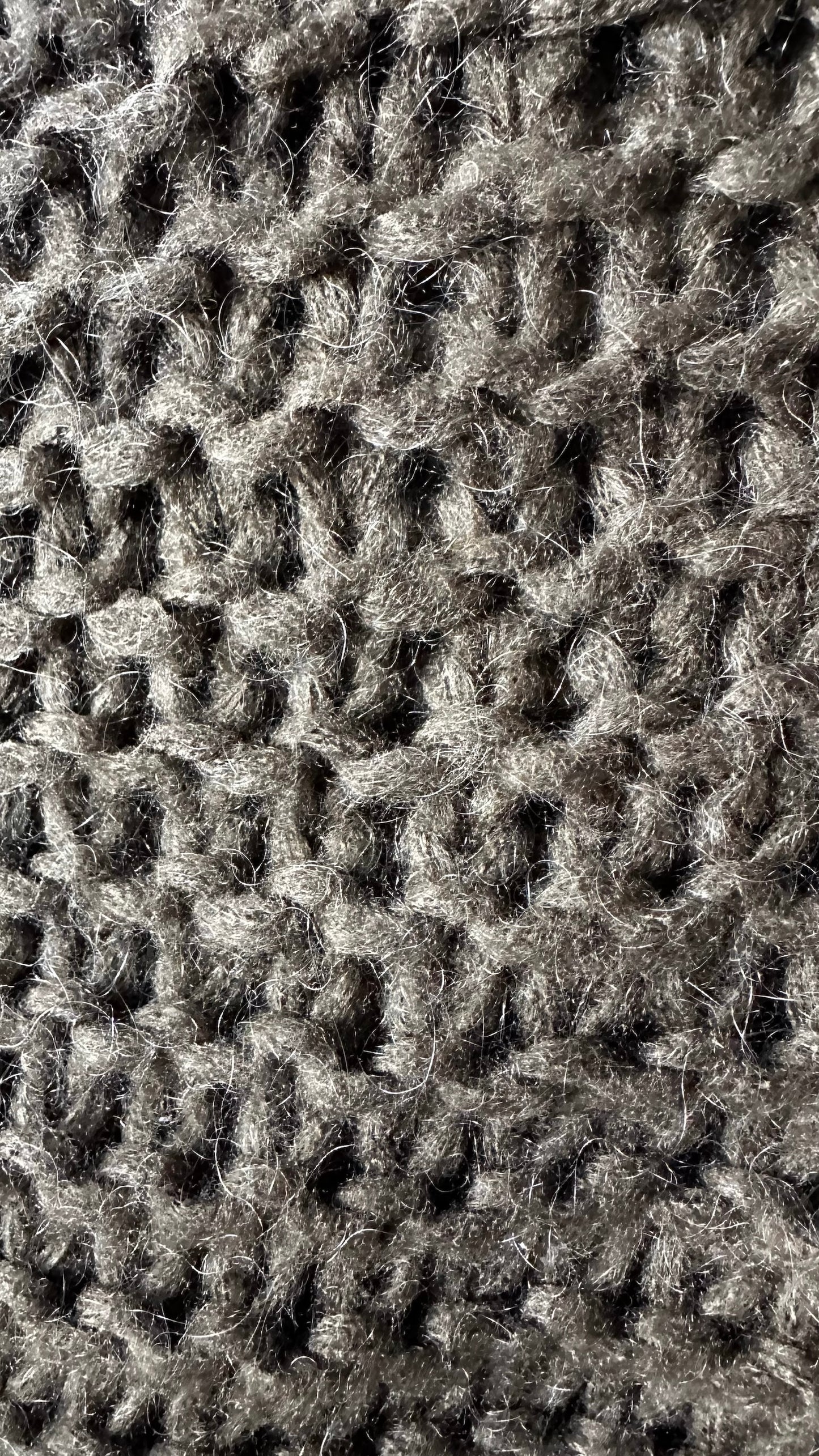 Topshop khaki olive green chunky knit mohair wool blend medium M UK 10 years excellent used condition