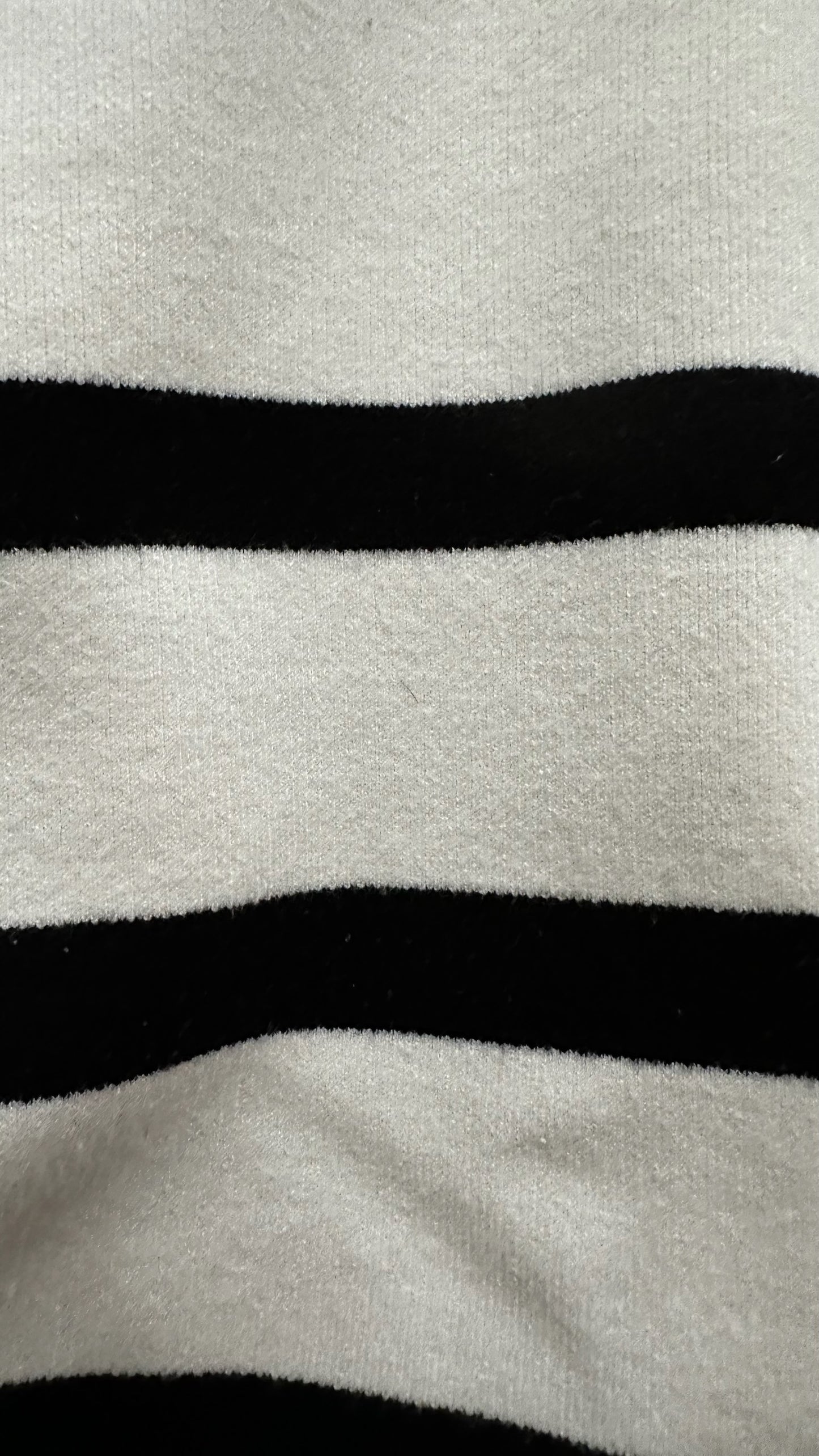 & other stories white black stripe swing knitted jumper small UK 8-10 vgc