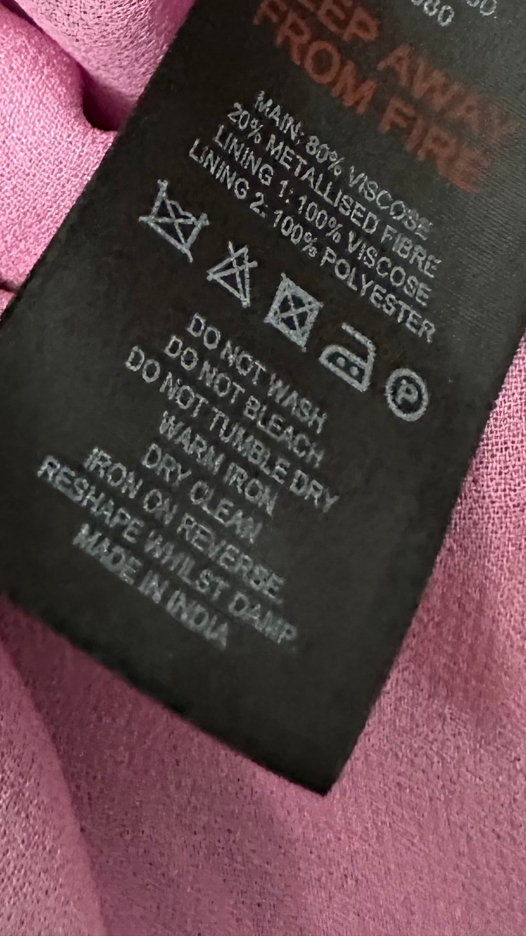 Oliver Bonas green pink gold jungle print halterneck jumpsuit trousersuit small UK 10 wedding guest event vgc