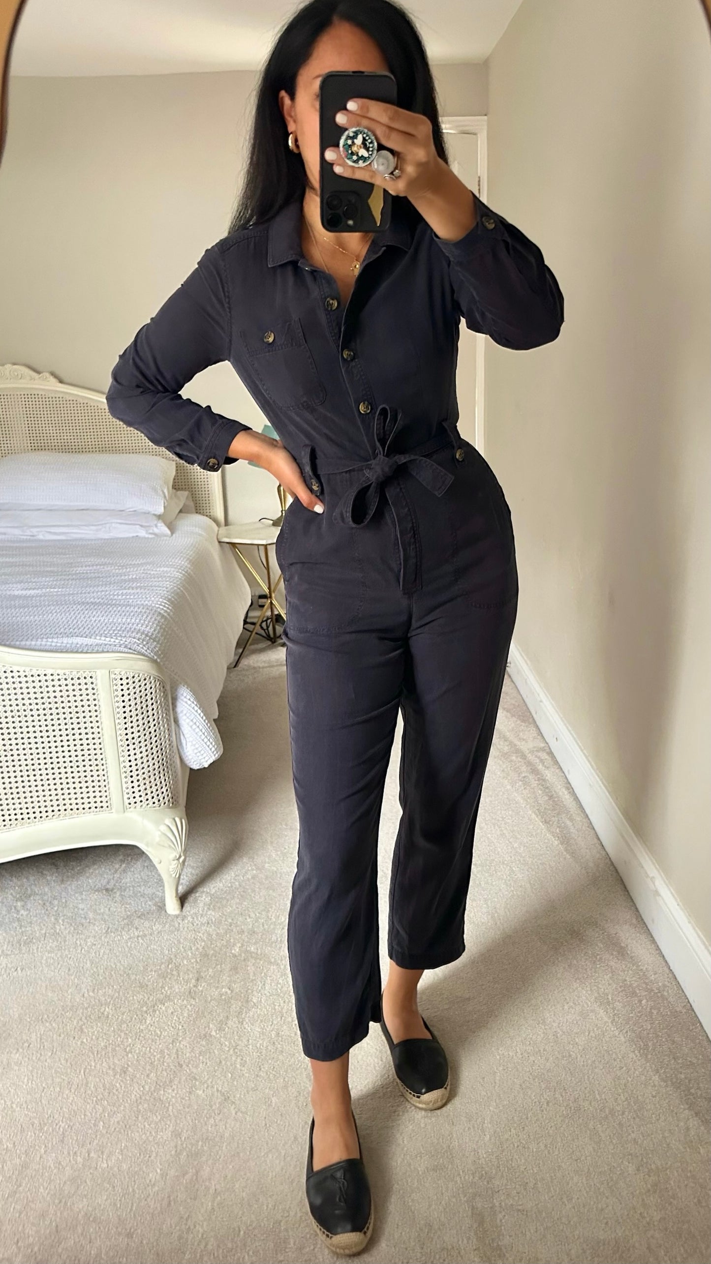 & other stories jumpsuit boiler playsuit medium UK 10 vgc
