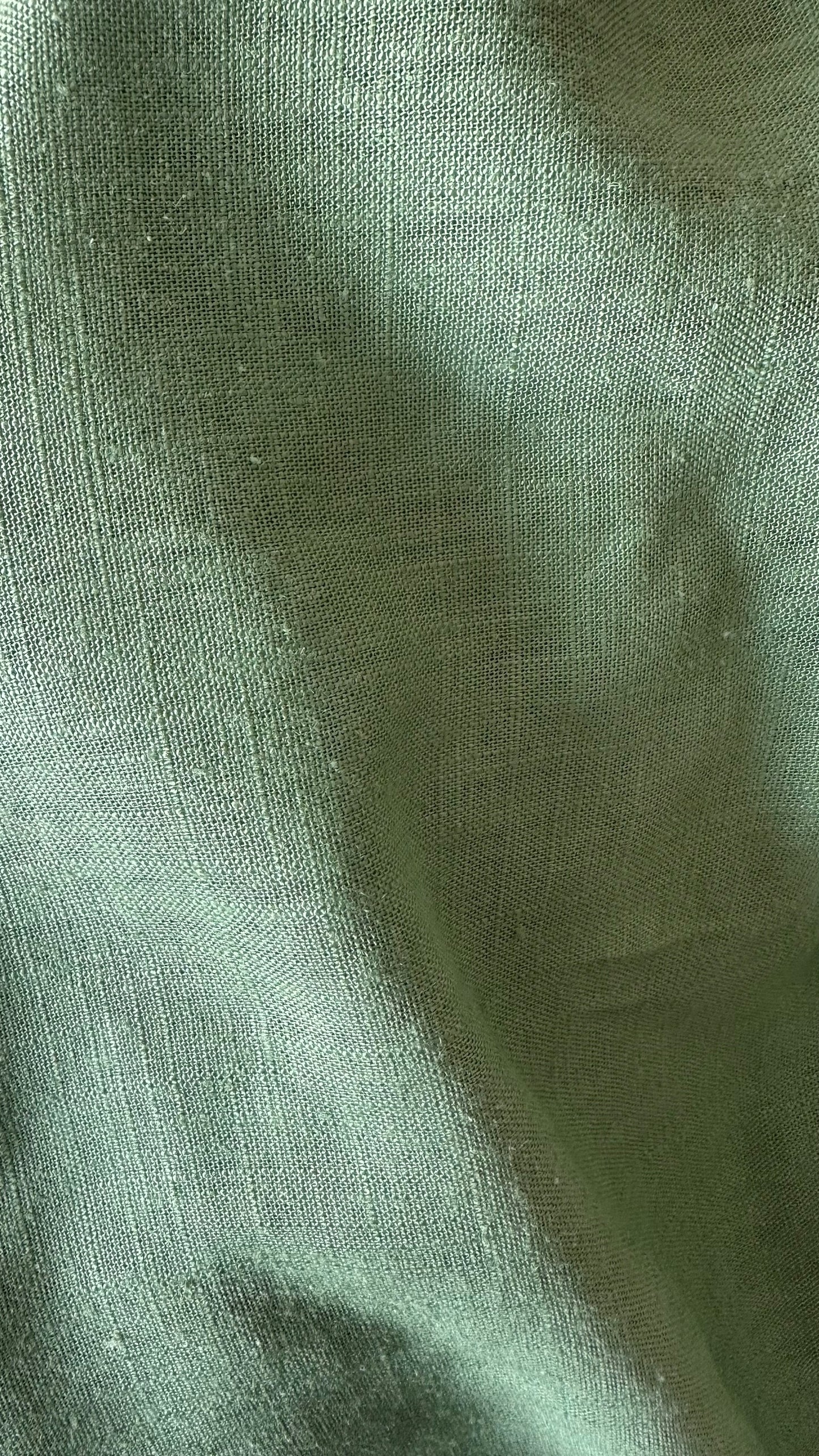Anthropologie light green linen blend bandeau strapless maxi dress holiday event large L UK 12-14 BNWT