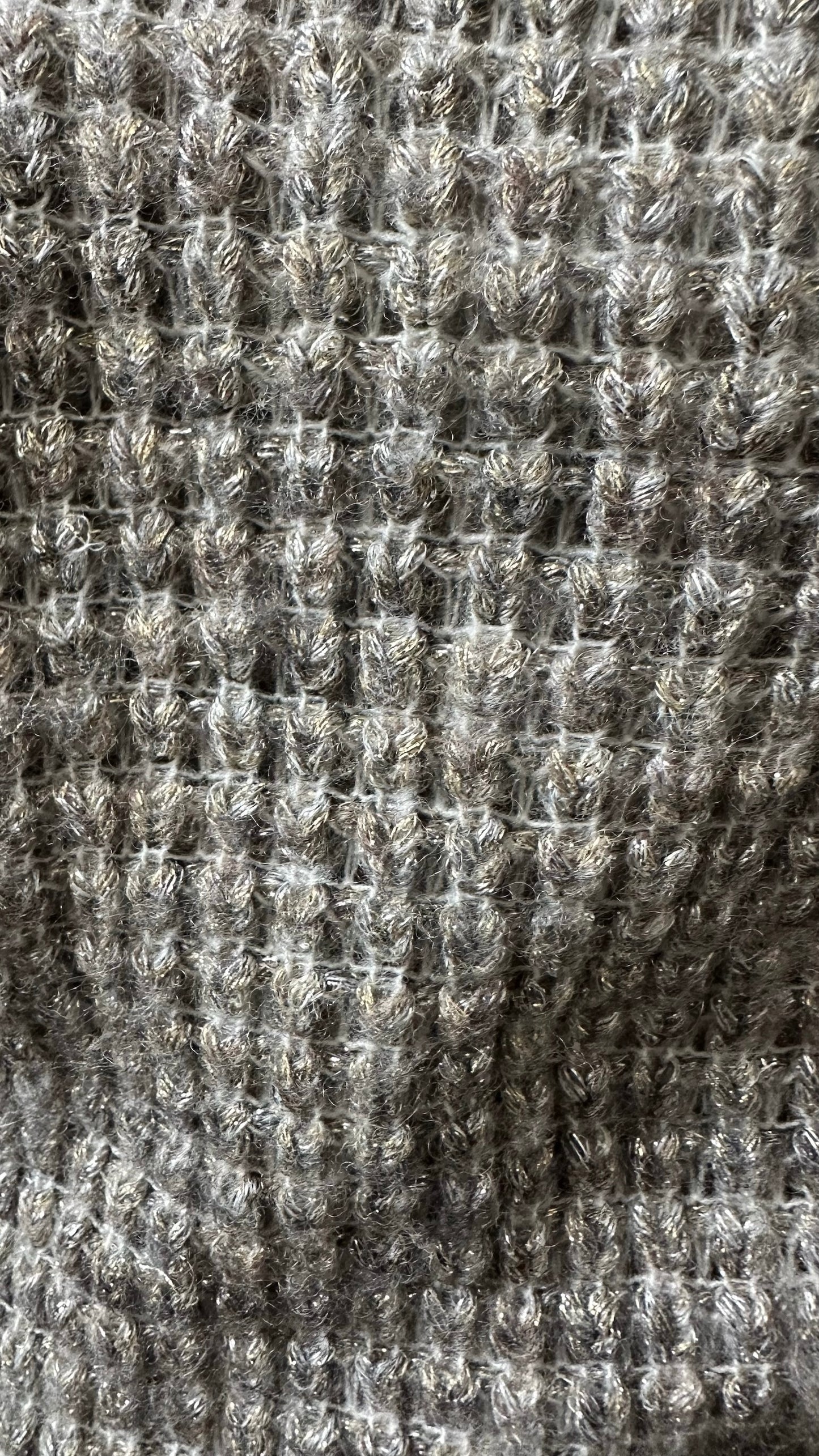 Yerse @Anthropologie grey silver wool blend jumper medium M UK 10 excellent used condition W25