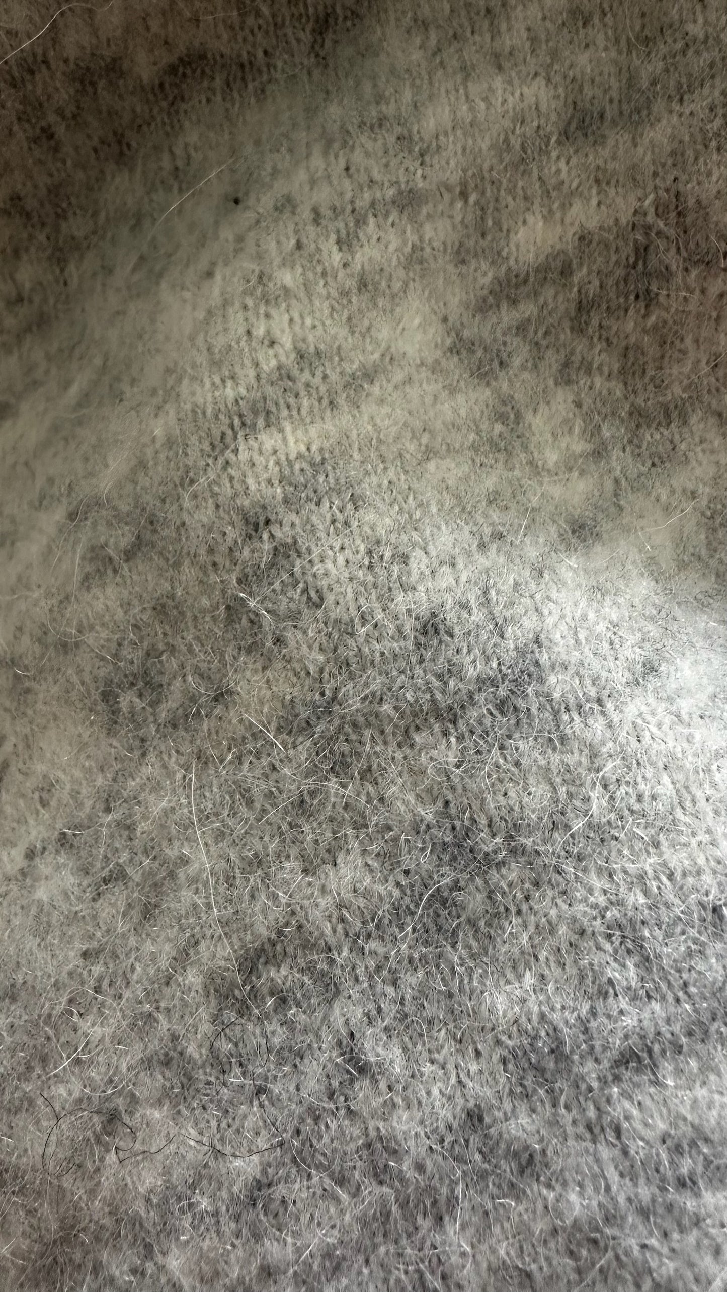 Cos grey marl alpaca wool blend wrap cardigan extra large UK 14 vgc