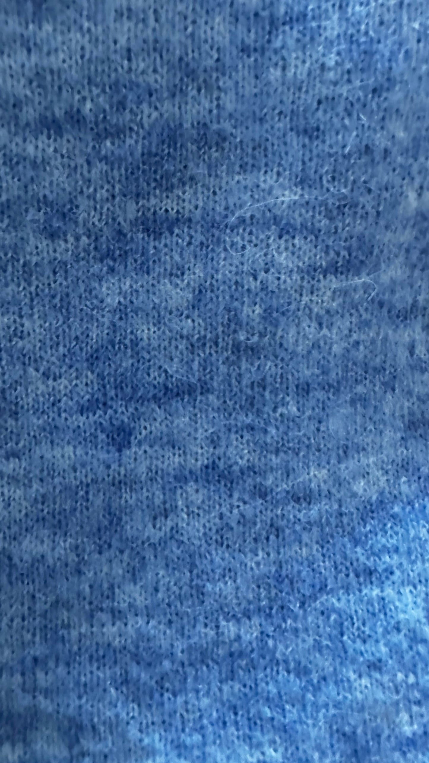 Selected femme @Anthropologie light blue merino wool blend short sleeve knitted jumper small S UK 8 NWT