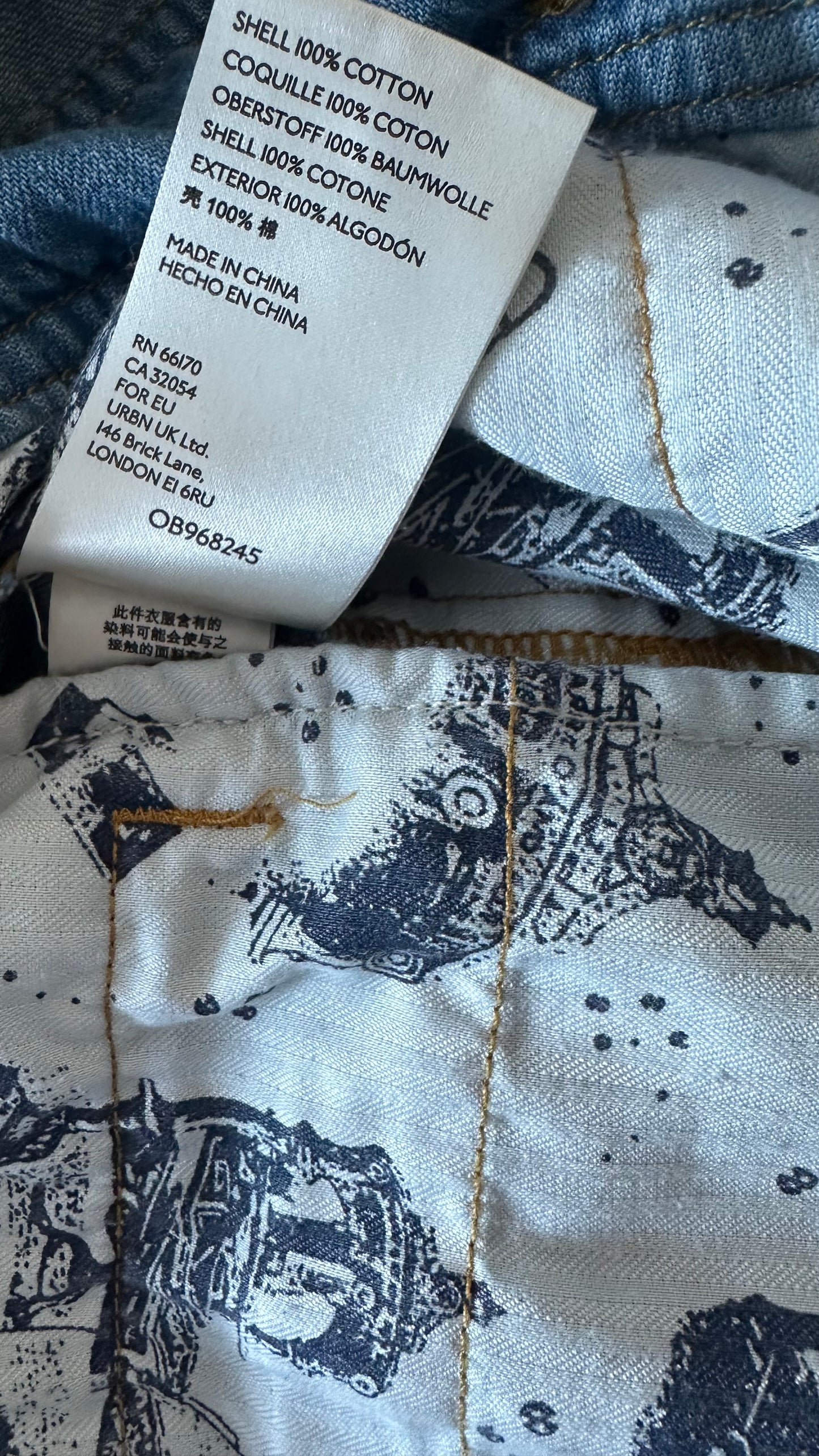 Pilcro @ Anthropologie denim jumpsuit boiler suit jeans trousersuit small UK 8 vgc