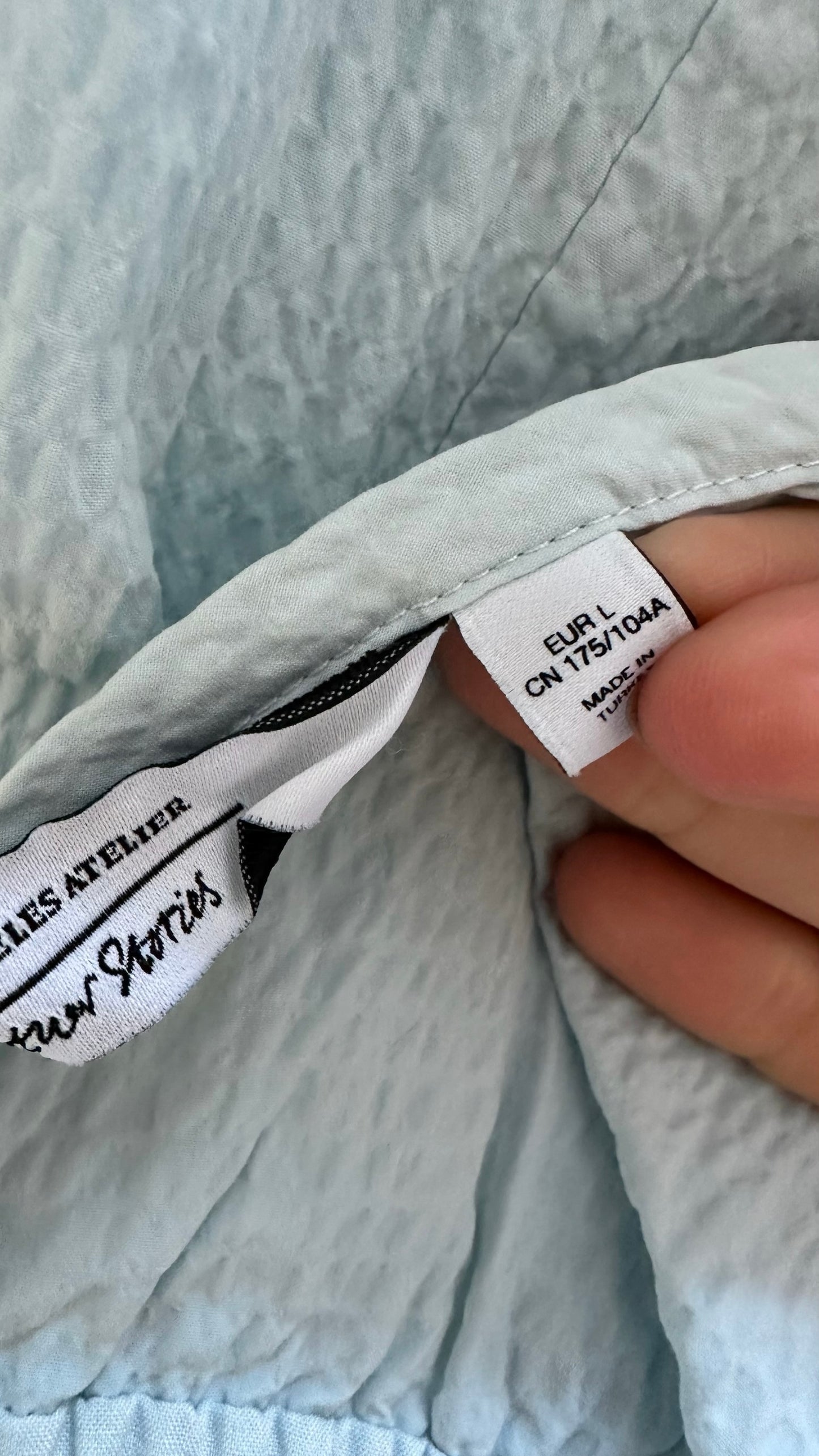 & Other stories light blue tiered maxi dress wedding guest small S UK 10 12 large L 14 16