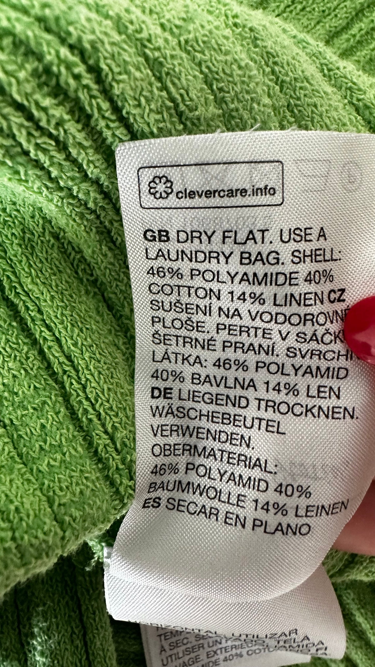 & other stories pea green ribbed midi long dress small UK 8-10