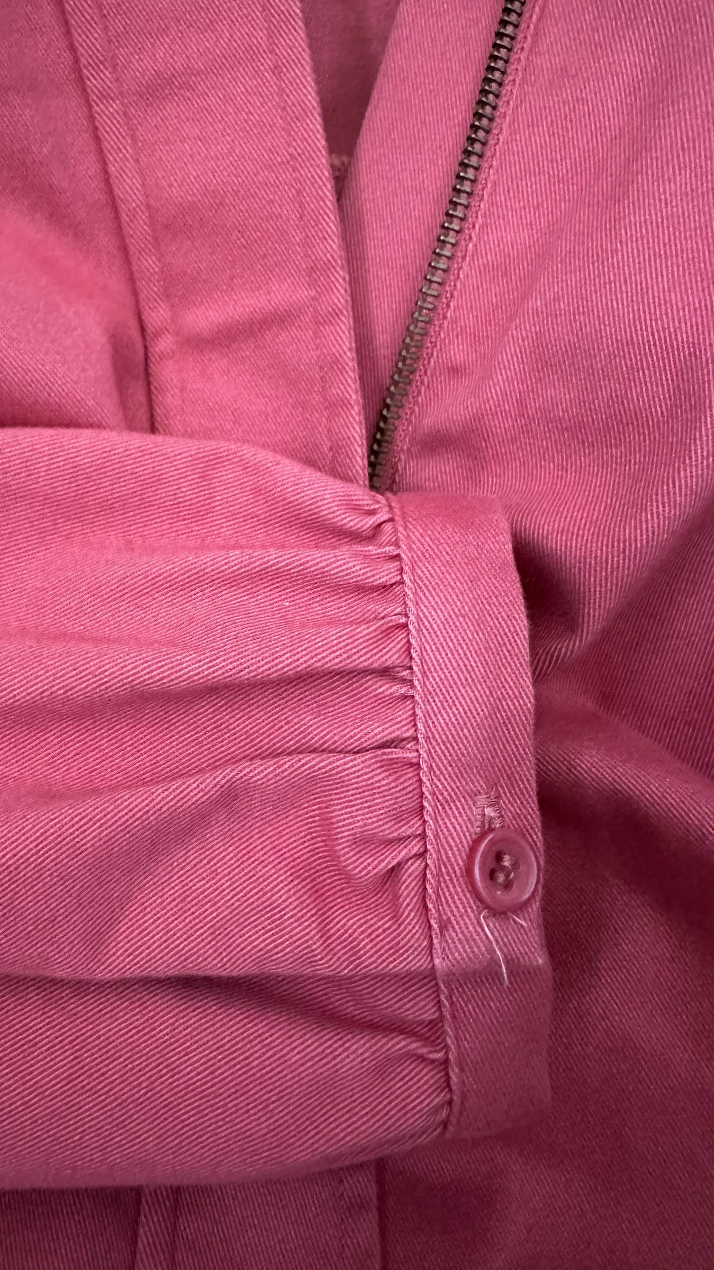 Oliver Bonas coral pink jumpsuit playsuit trousersuit medium UK 14 vgc