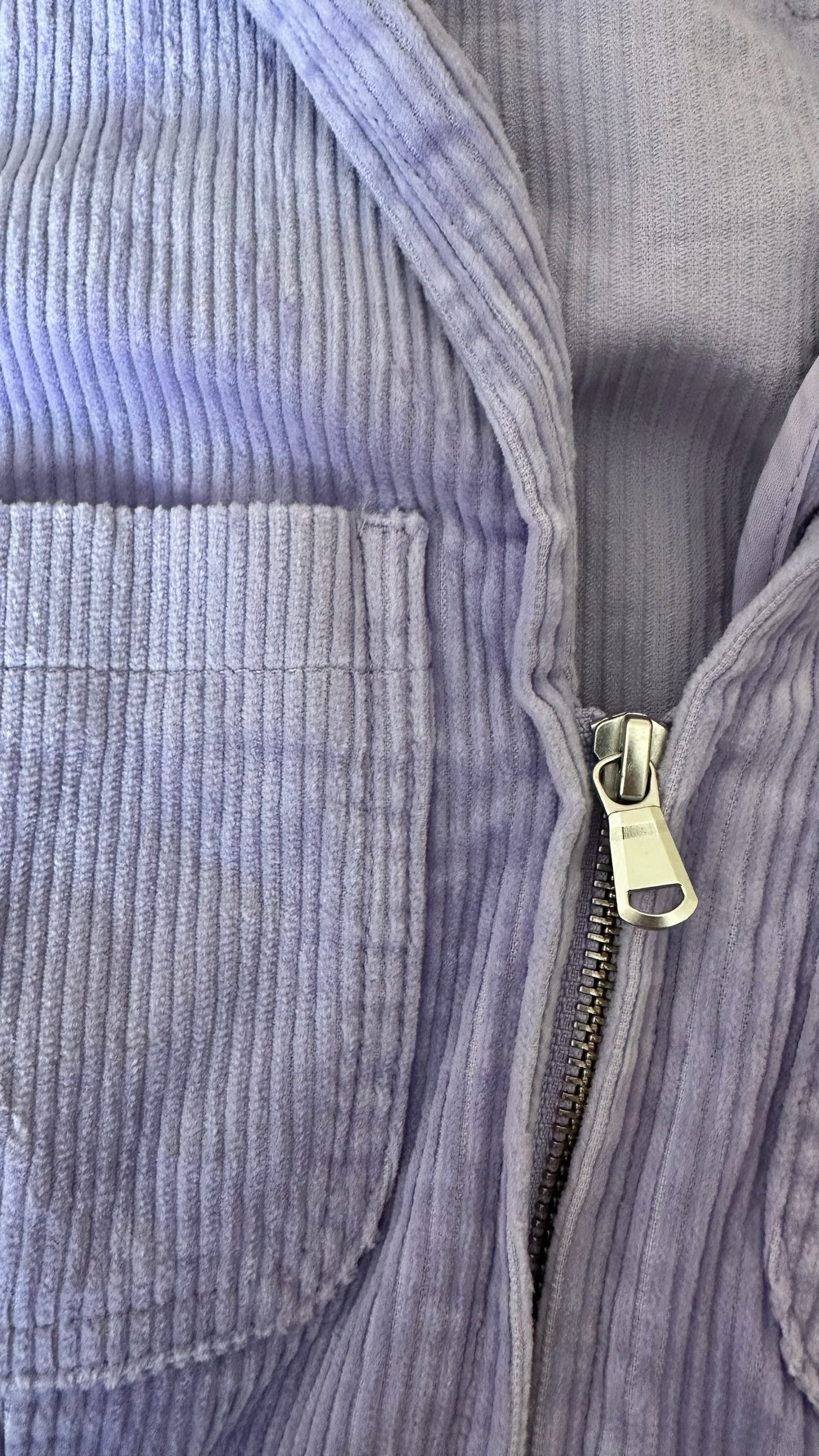 & other stories lilac corduroy jumpsuit small UK 8 vgc