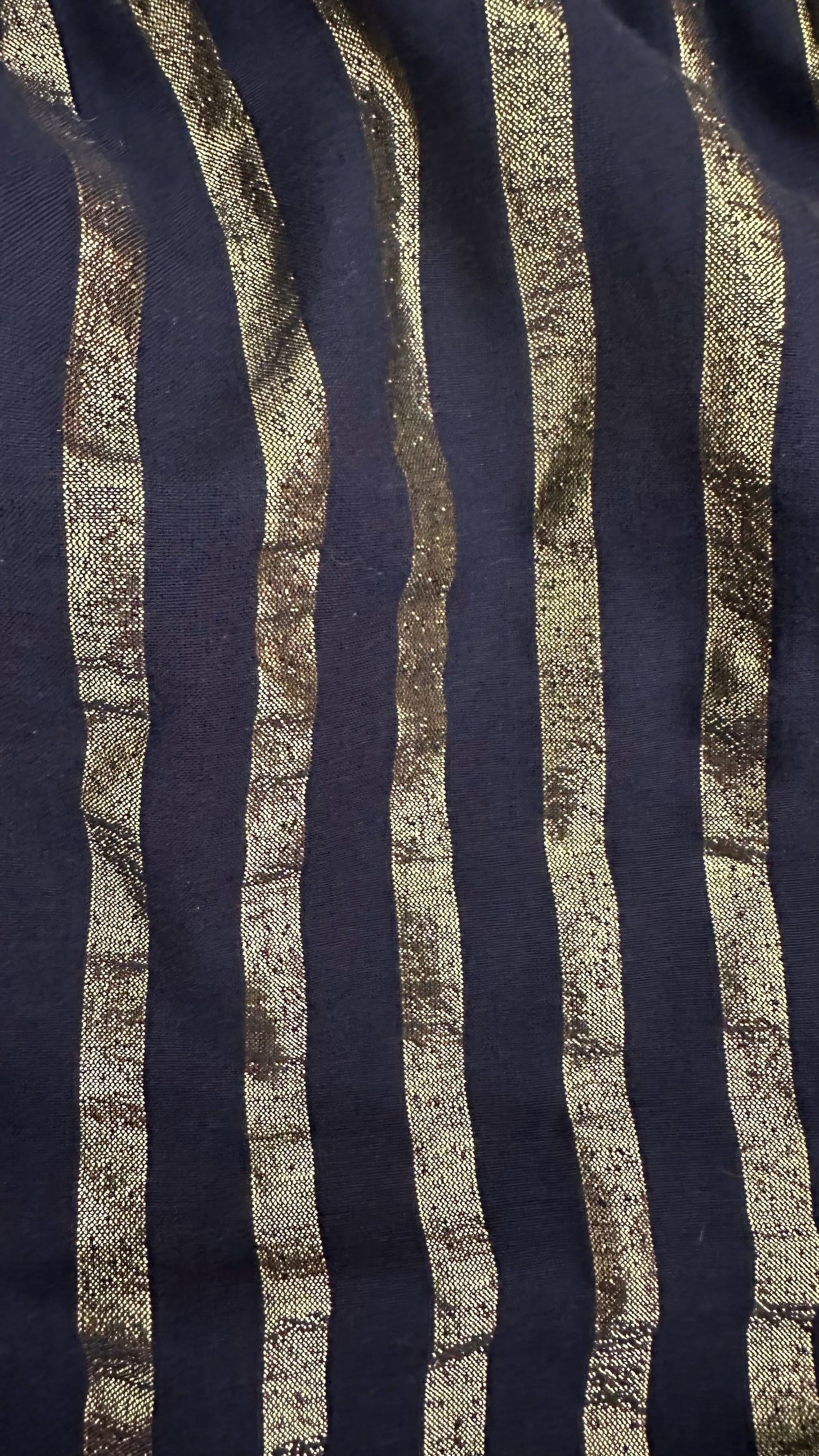 De petit hauts gold stripe event mini skirt large UK 12 vgc w25
