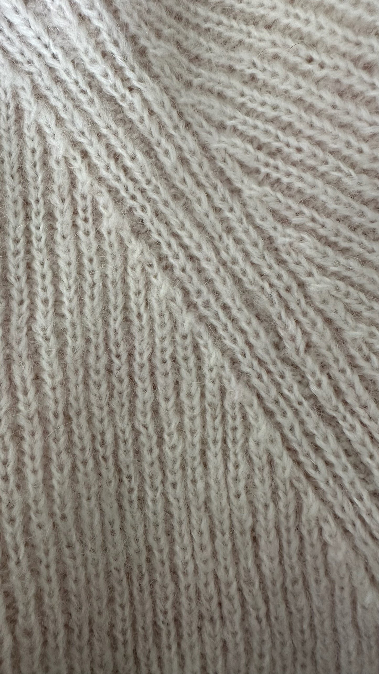 Mint velvet cream beige mohair blend wool jumper large UK 10-12 vgc w25
