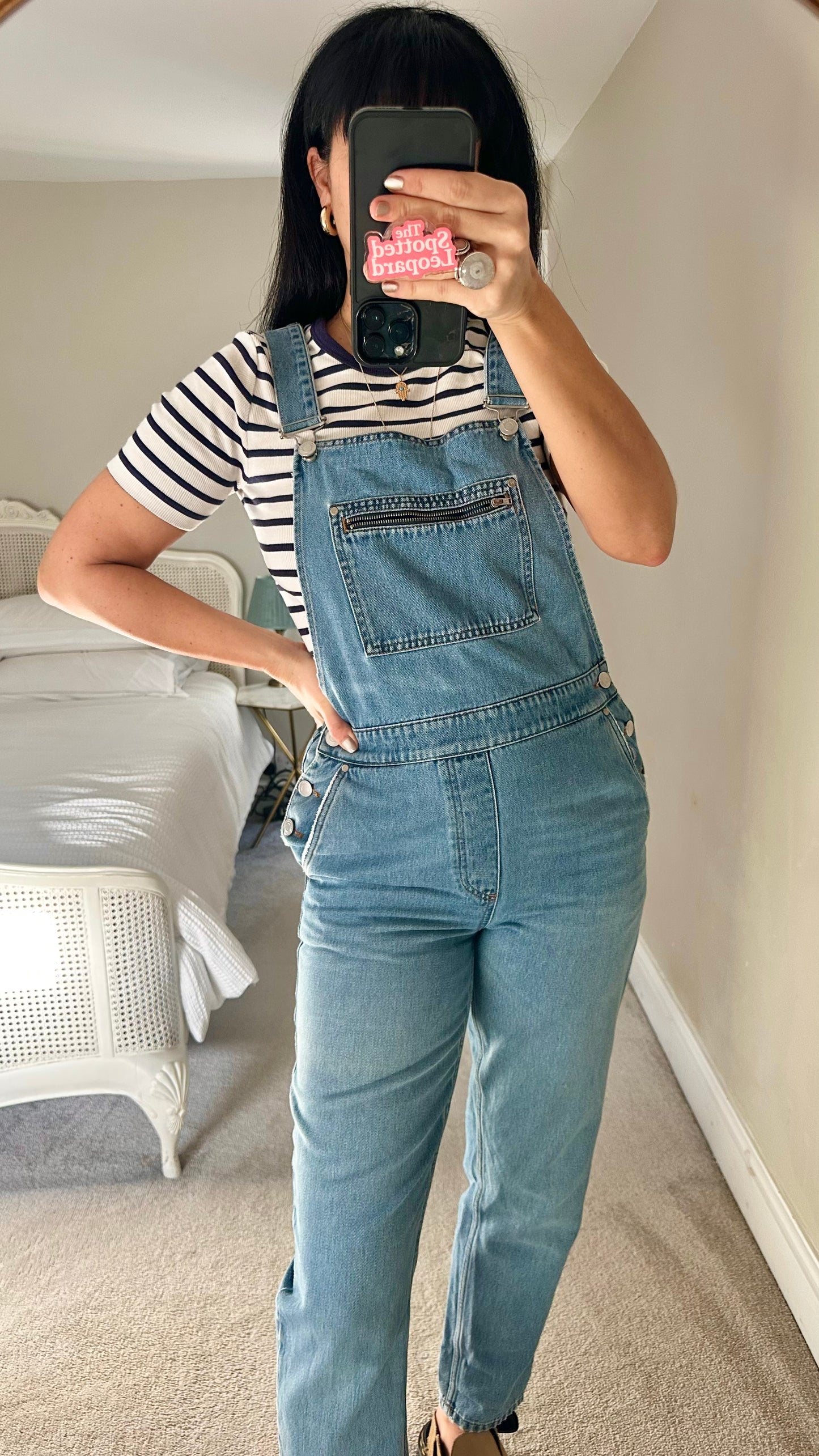 Whistles light blue denim dungarees playsuit jumpsuit small UK 8-10 vgc