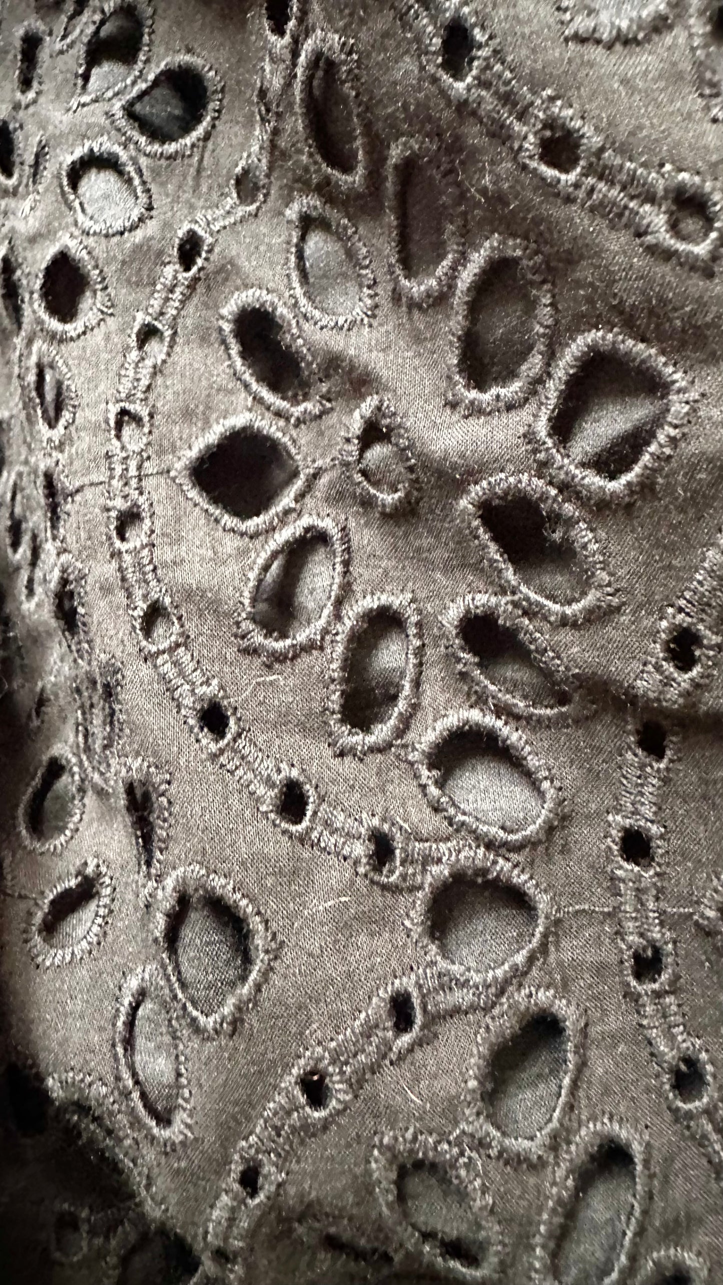 Warehouse black cotton maxi long holiday dress medium UK 12 vgc