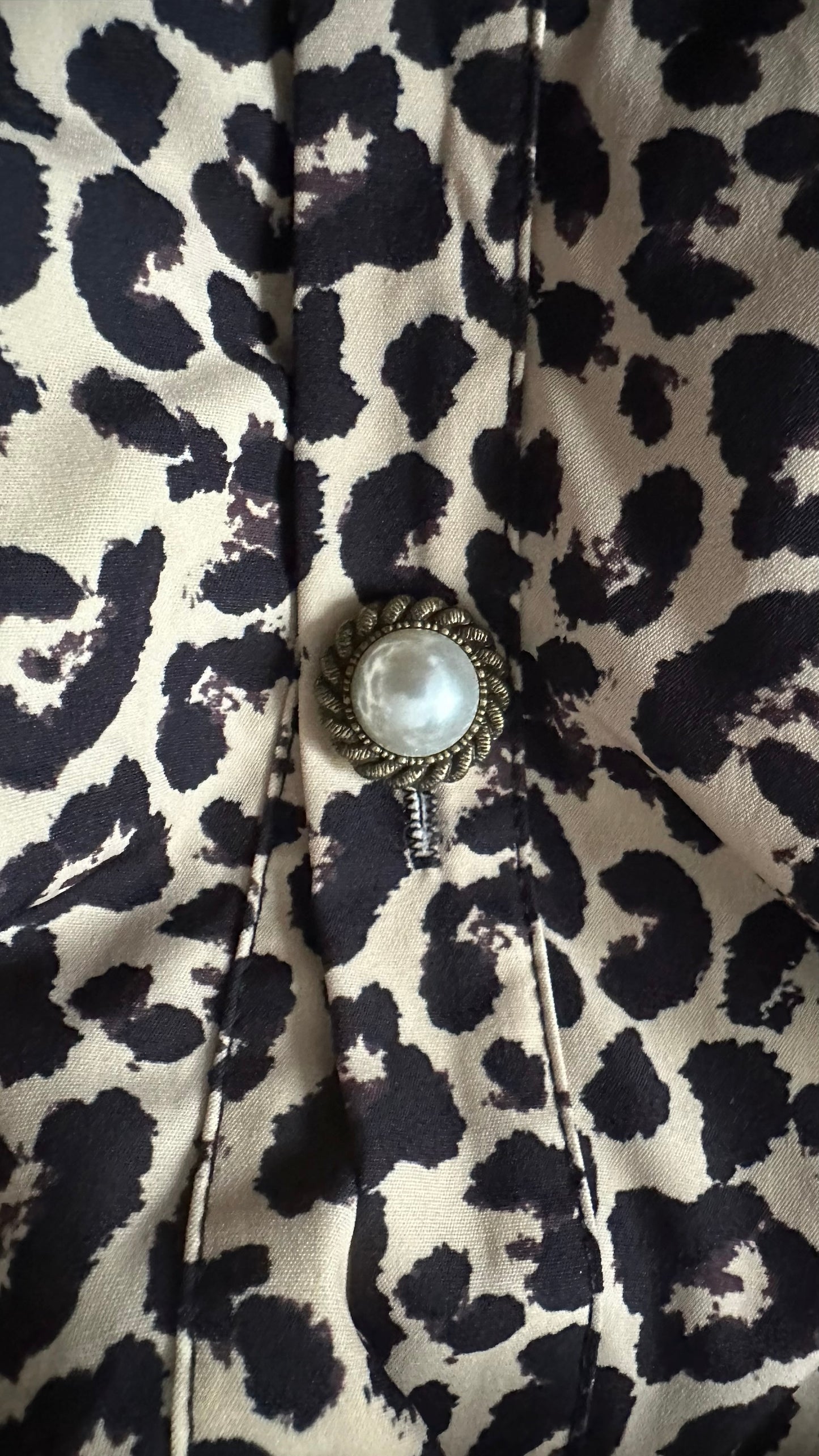 Sister Jane leopard animal print maxi long skirt small S UK 8 new without tags