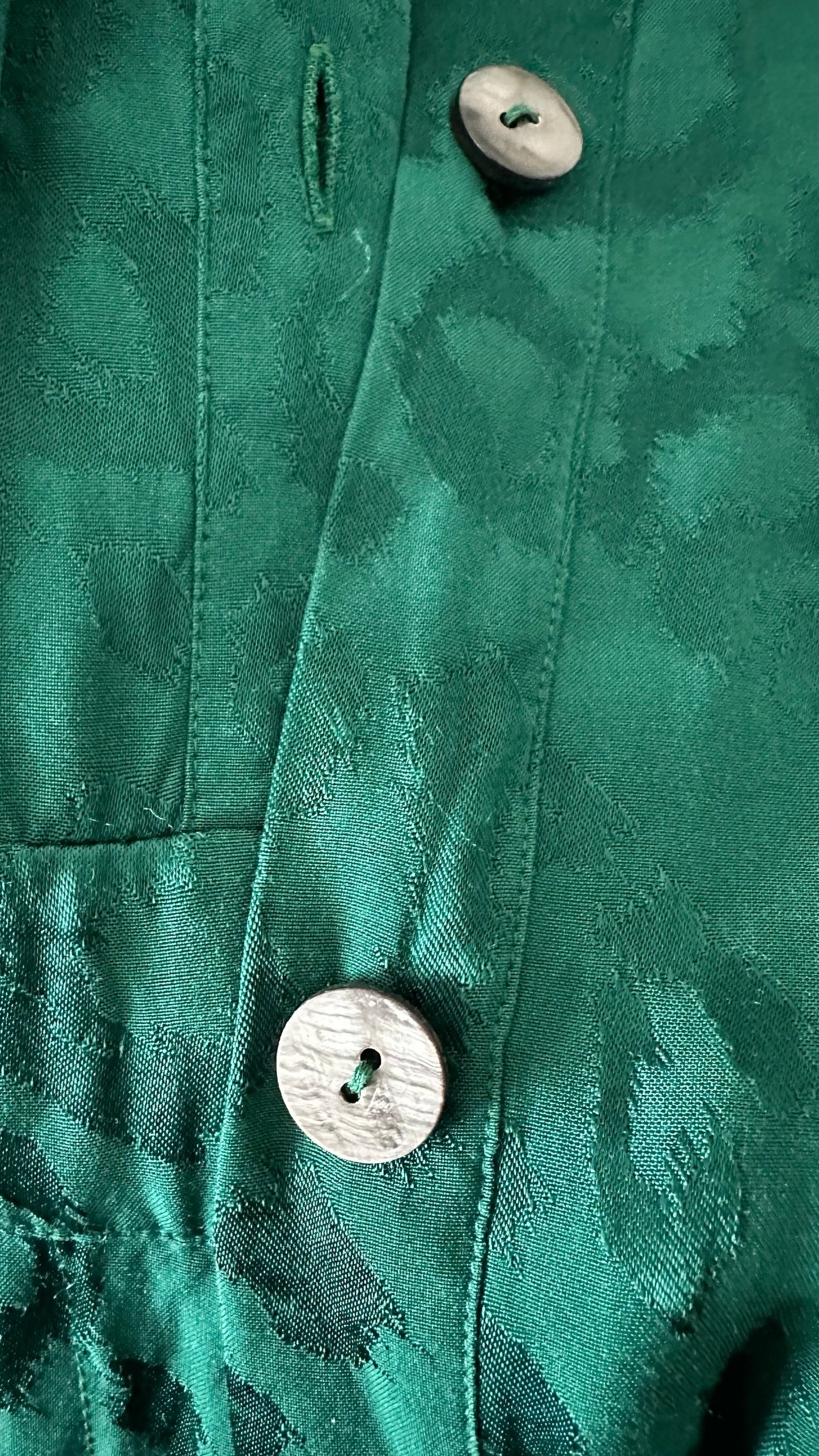 Kitri emerald green leopard print belted jumpsuit event extra large XL UK 14
