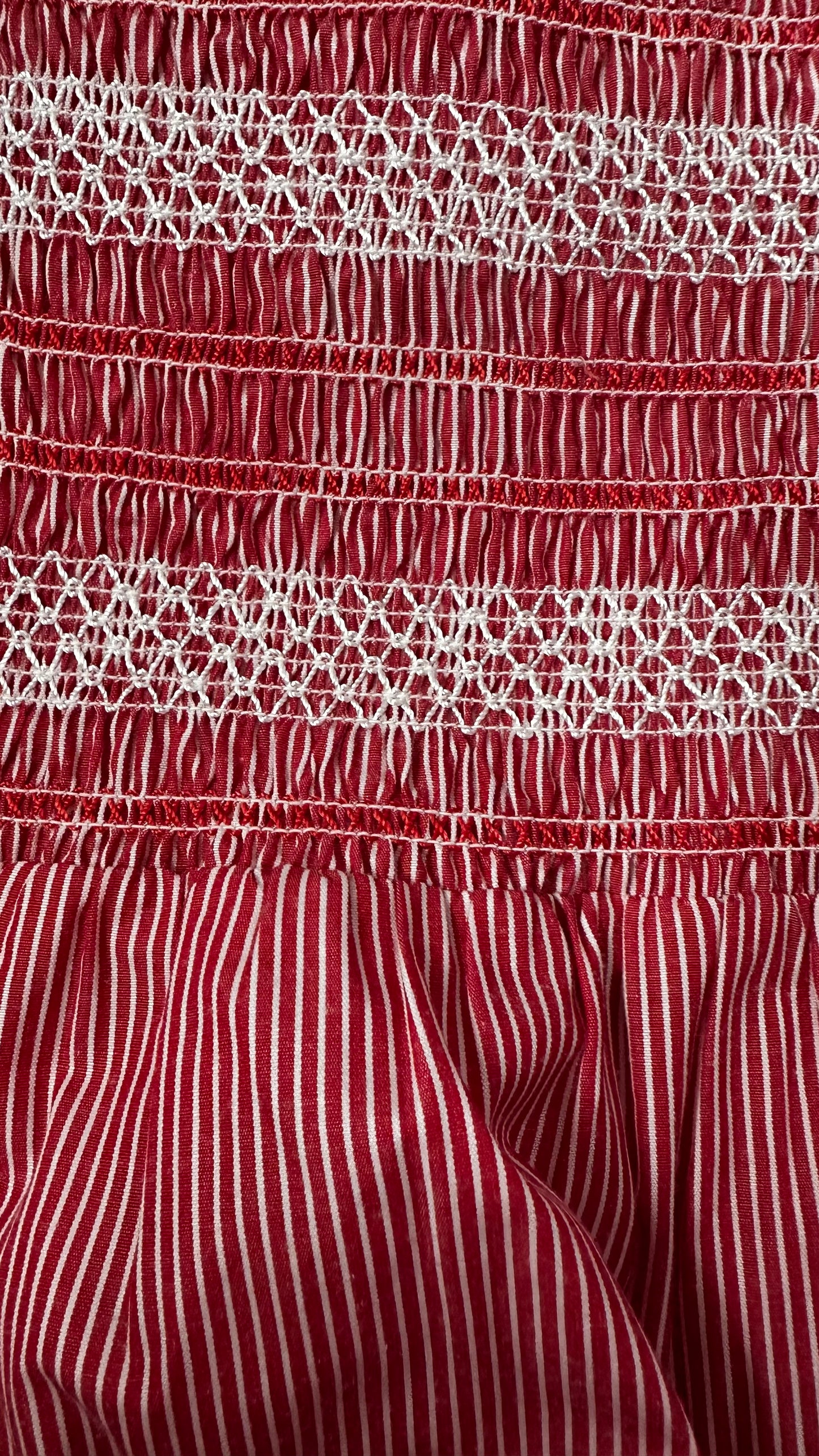 Accessorise red white stripe maxi midi long dress medium UK 14 vgc