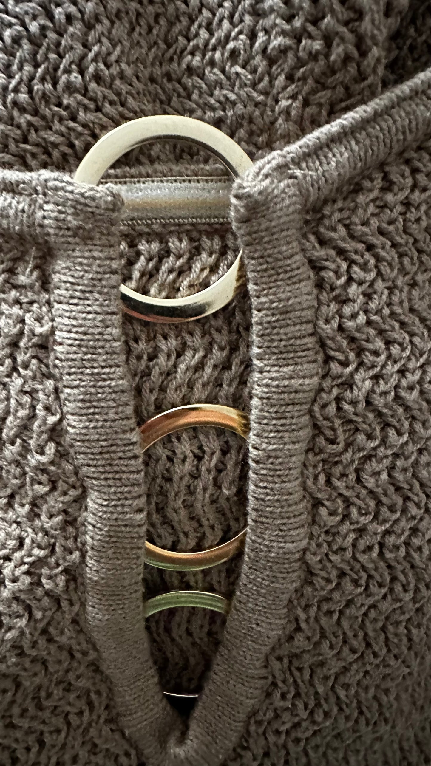 4th & Reckless khaki gold crochet knitted strapless holiday dress maxi long large UK 14 new bnwt