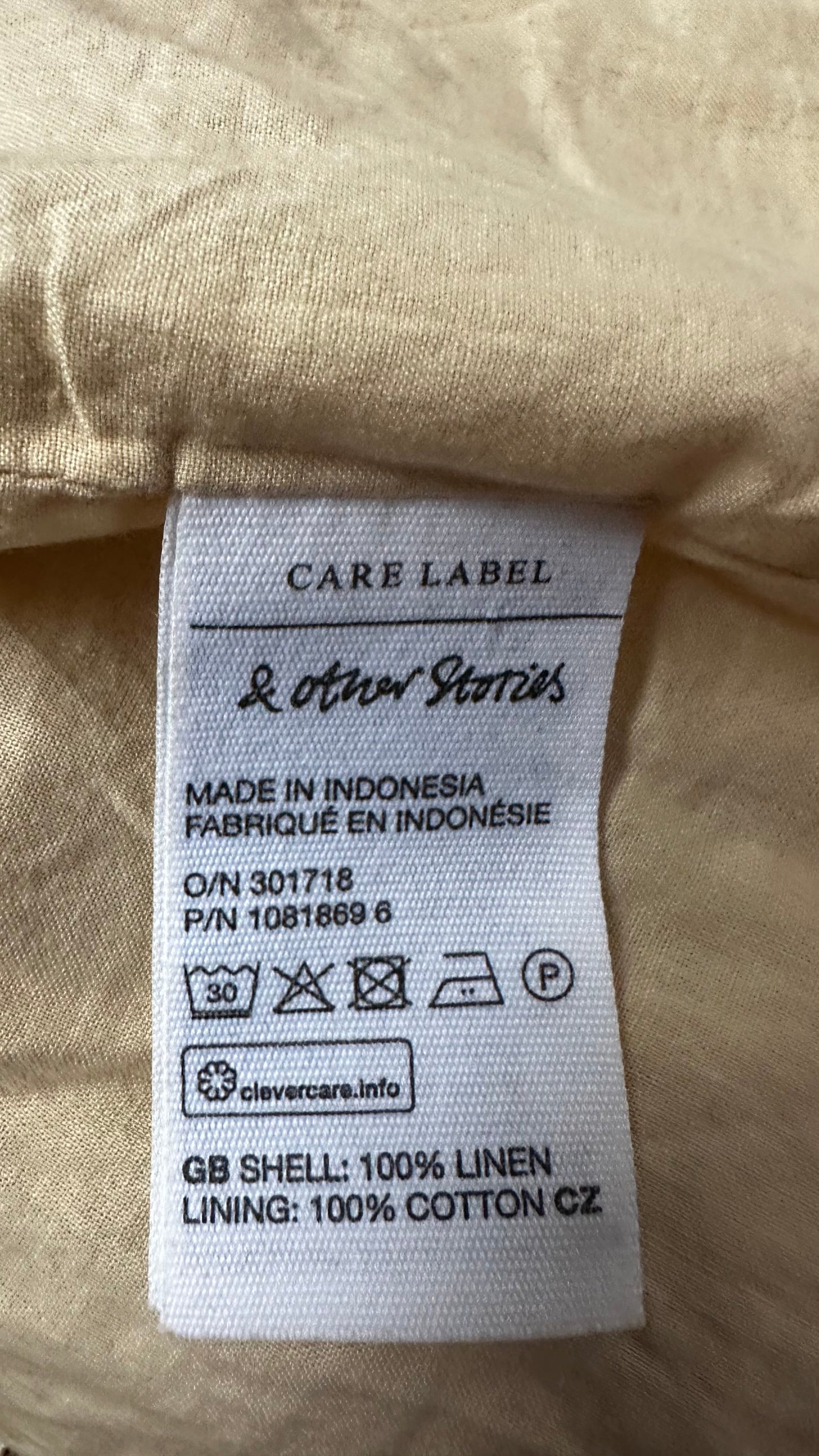 & other stories yellow brown Lilly print floral linen mini dress extra small UK 6