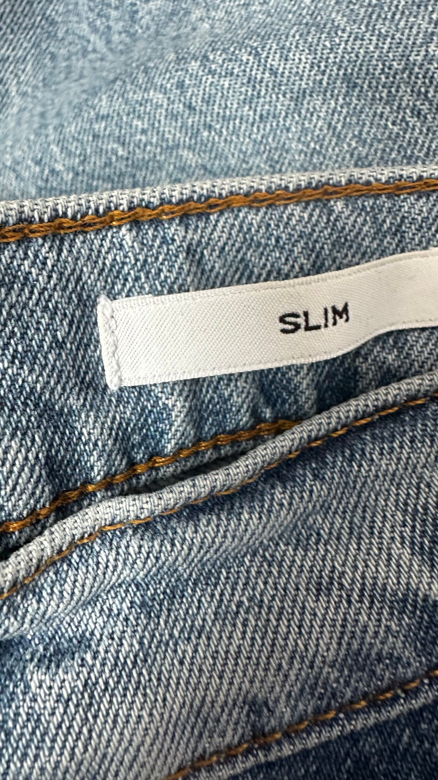 Selected Femme @ Anthropologie light blue slim fit jeans denim UK 10-12 vgc