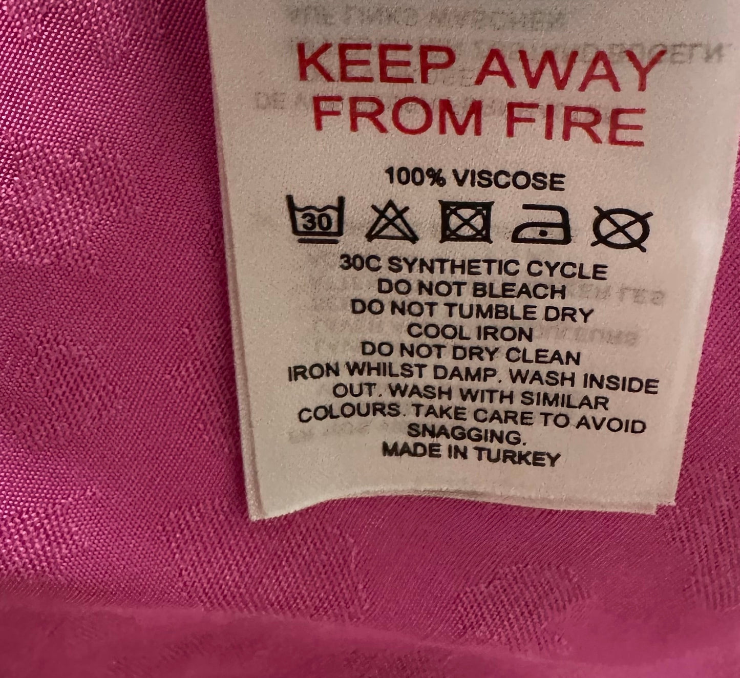 Oliver Bonas pink animal leopard print maxi midi side split dress large UK 14 vgc