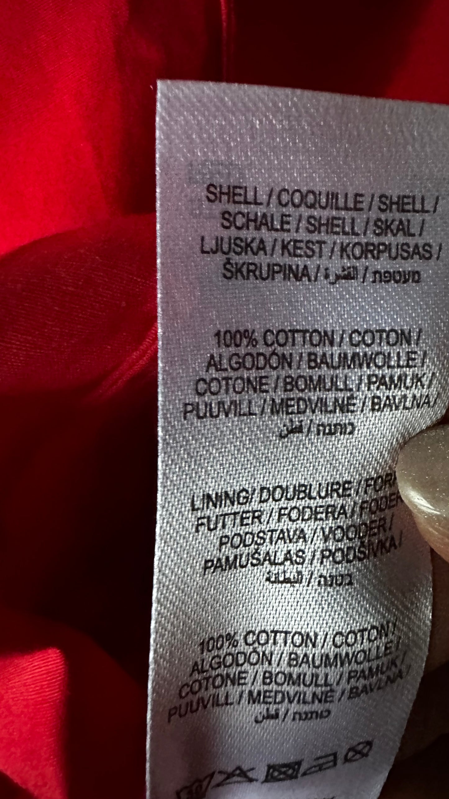 Never Fully Dressed red cotton maxi event dress small UK 8 vgc