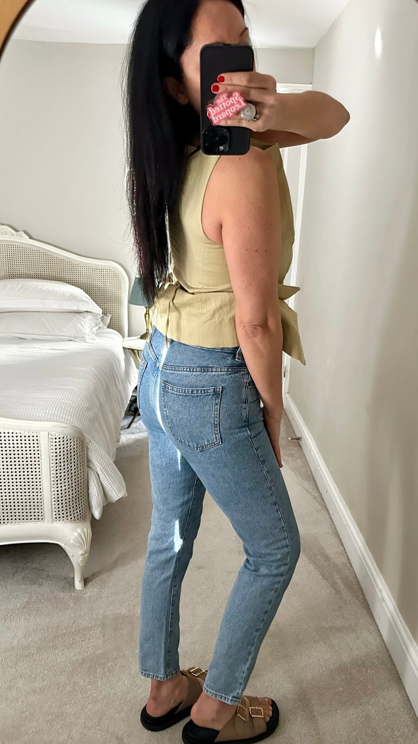 & Other stories light blue denim jeans Small S UK 10 waist 29 as new condition