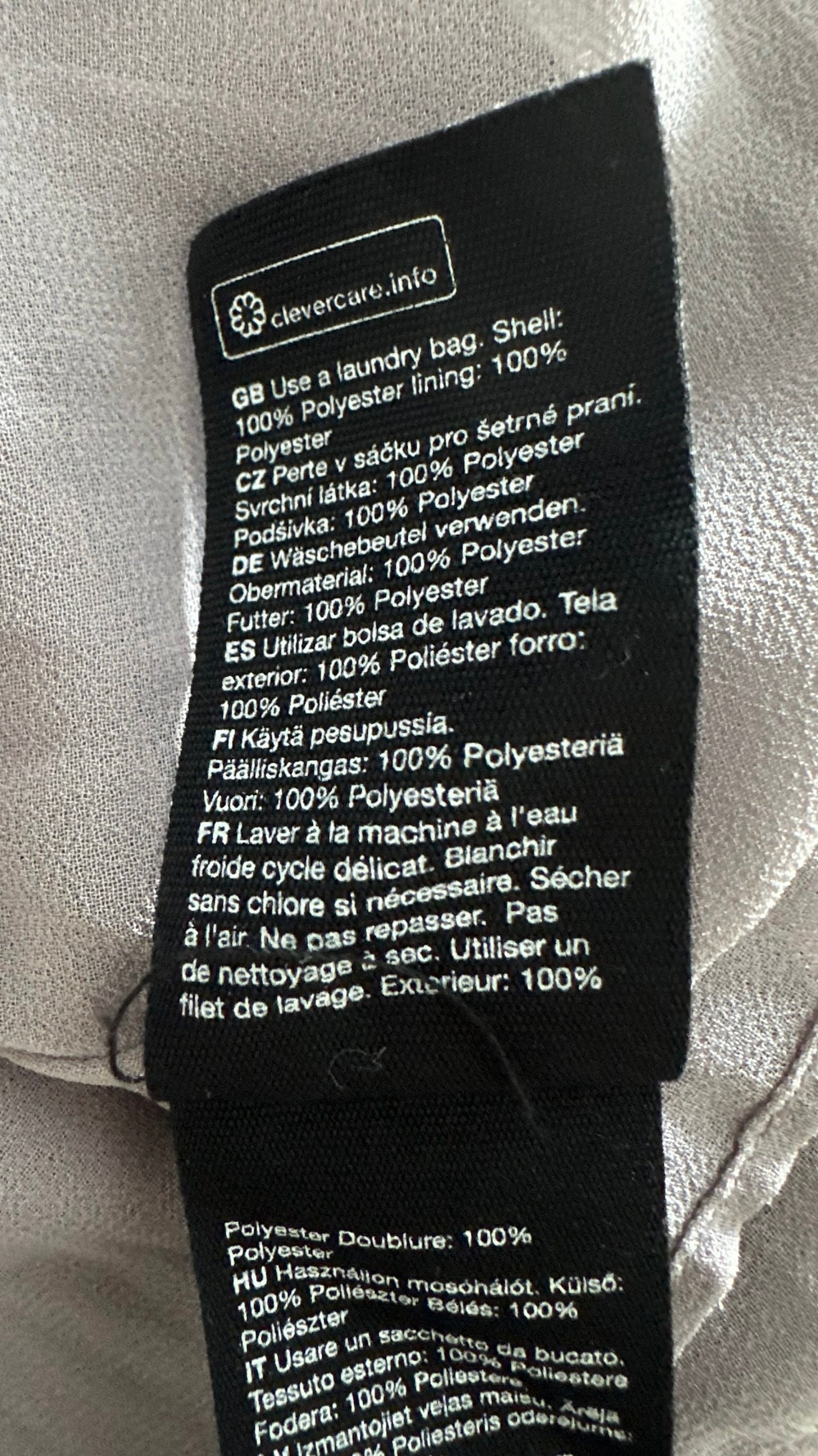 &Other stories lilac grey black plisse maxi event dress large L UK 12 excellent used condition