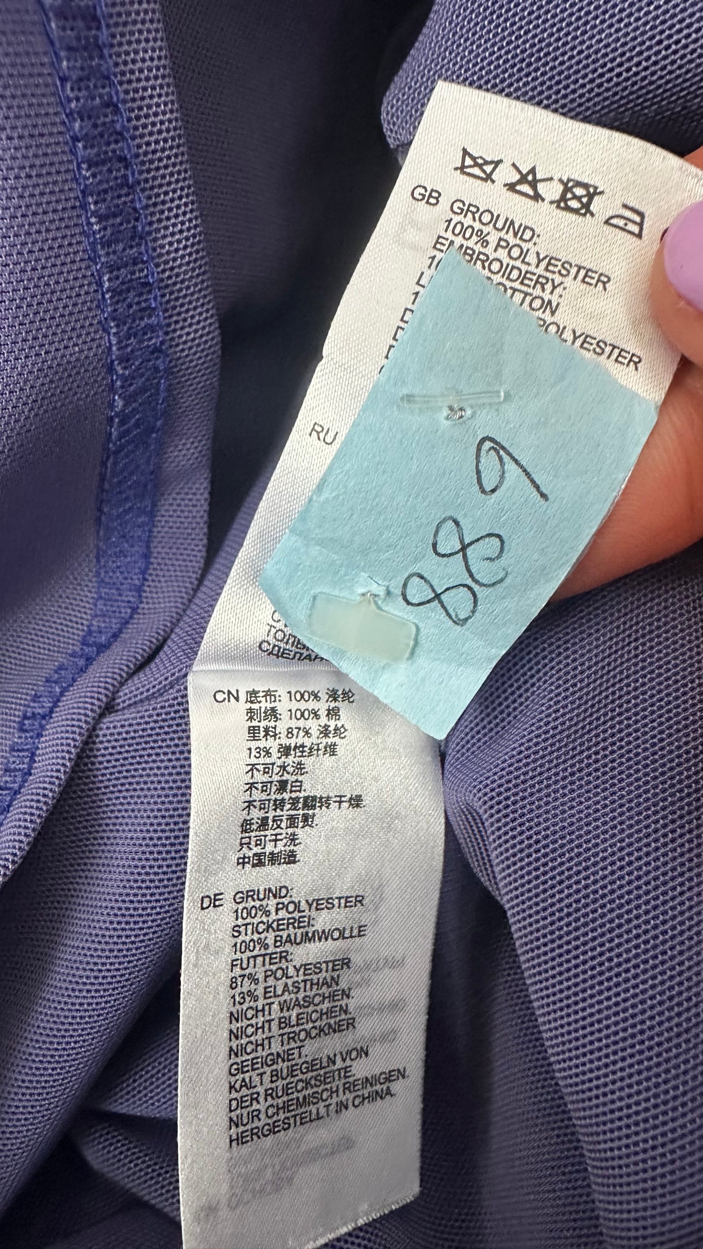 Reiss kingfisher blue midi long wedding guest midi dress small UK 8 vgc