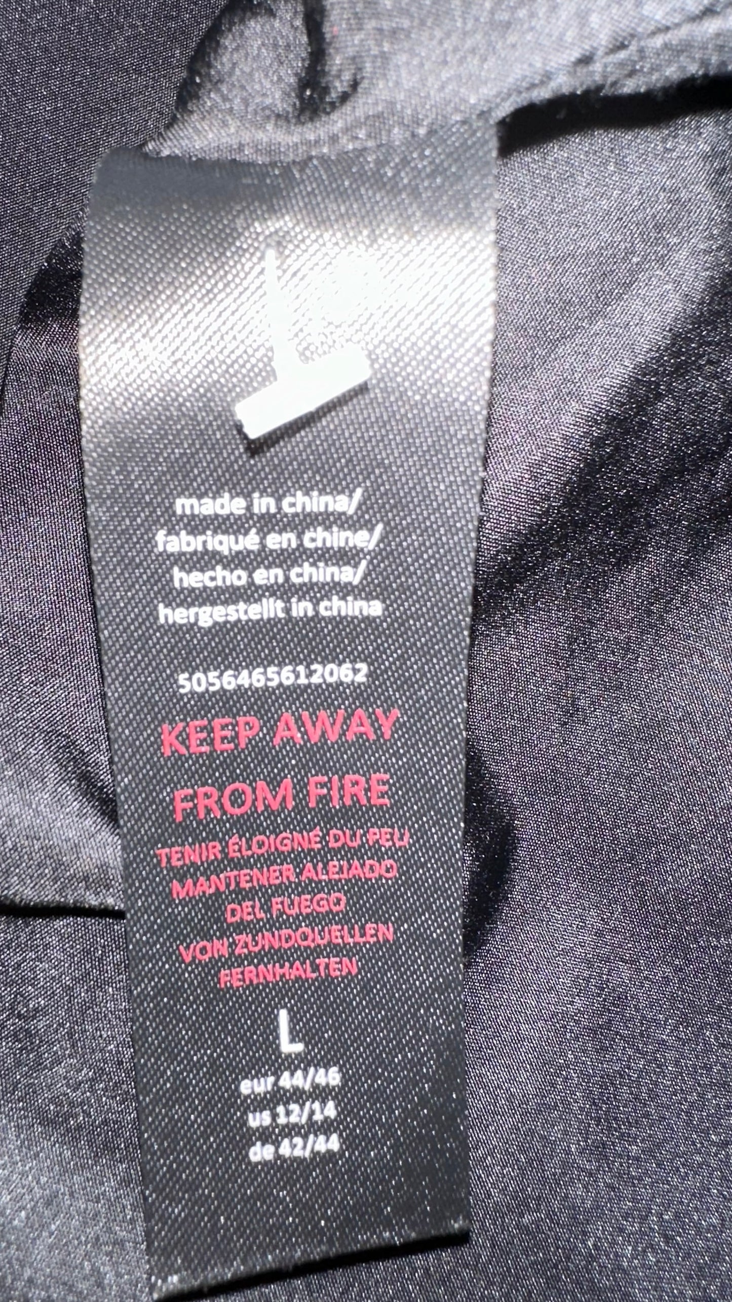 Ro & Zo bright red zip up coat jacket medium M UK 10-12 XMS25