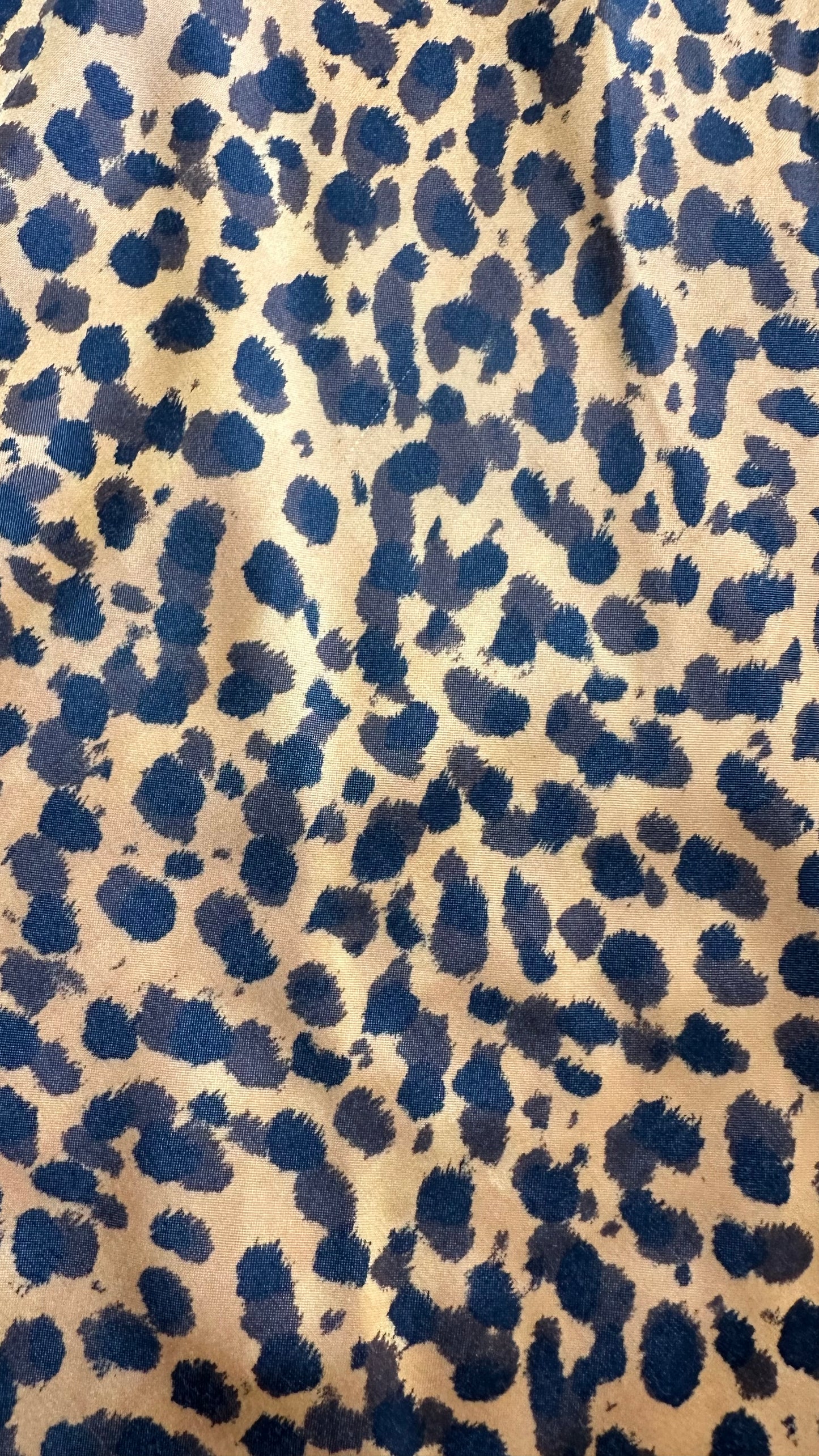 & other stories animal print leopard print midi skirt small xs UK 6 vgc