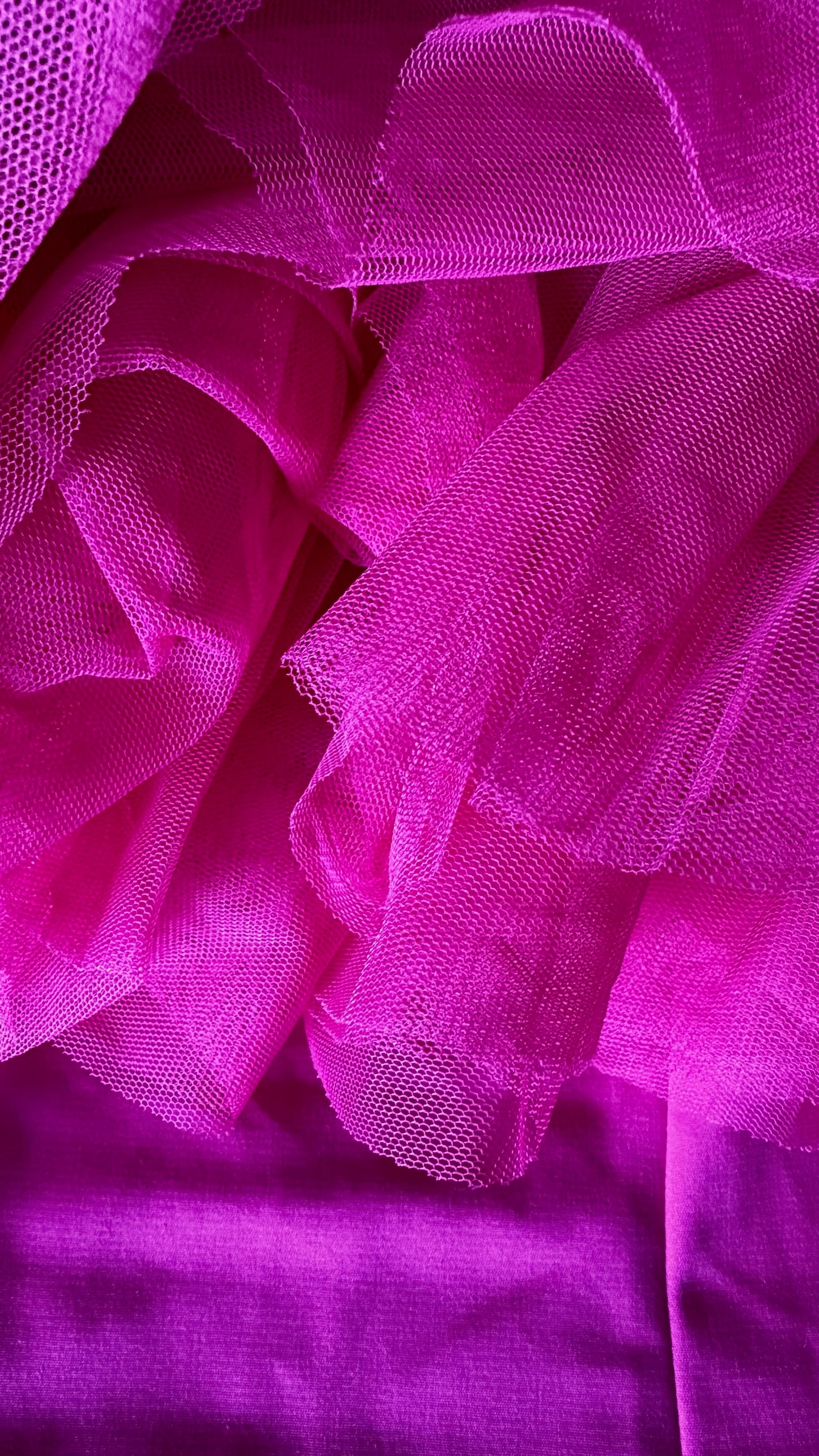 & other stories fuchsia pink event party statement dress medium UK 12 vgc