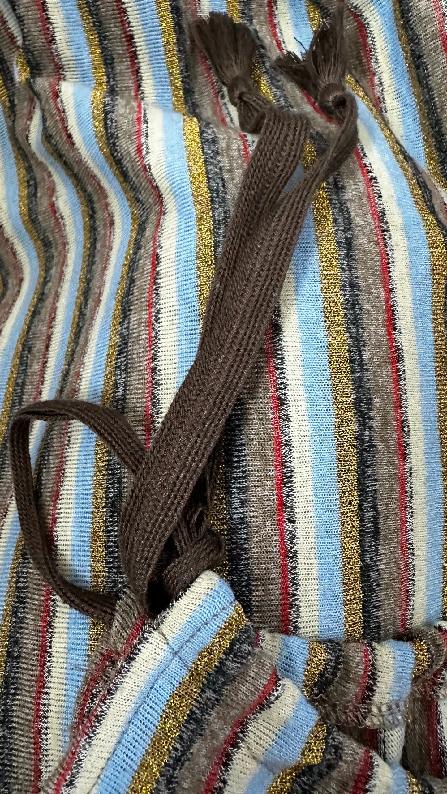 Zara light blue gold holiday long maxi shift dress small UK 8-10 vgc