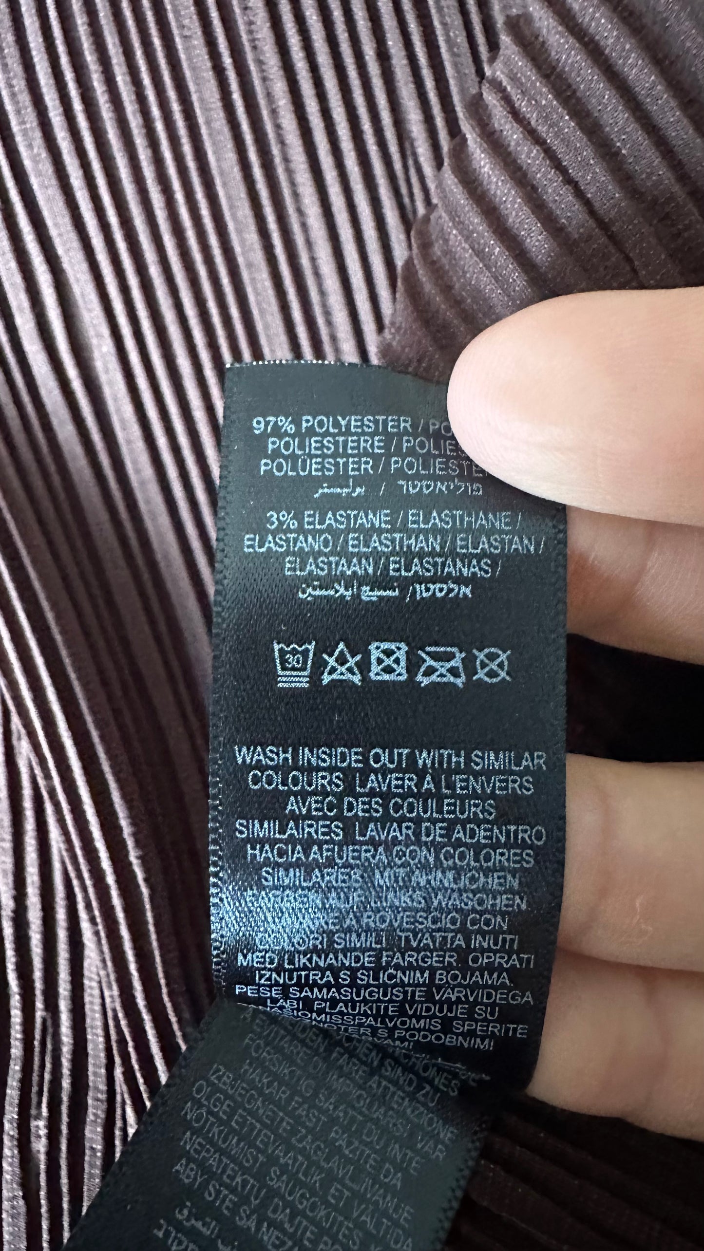 Never Fully Dressed brown gold polka dot plissé midi wrap dress extra small UK 6-8 vgc