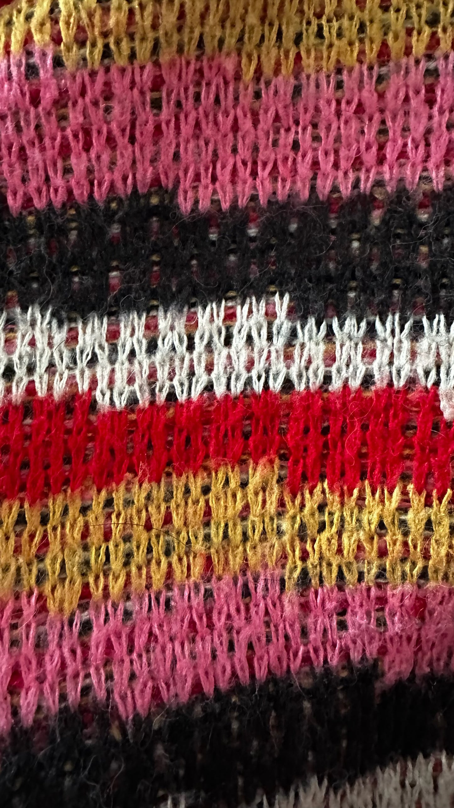 Albaray red knitted jumper large UK 12 vgc
