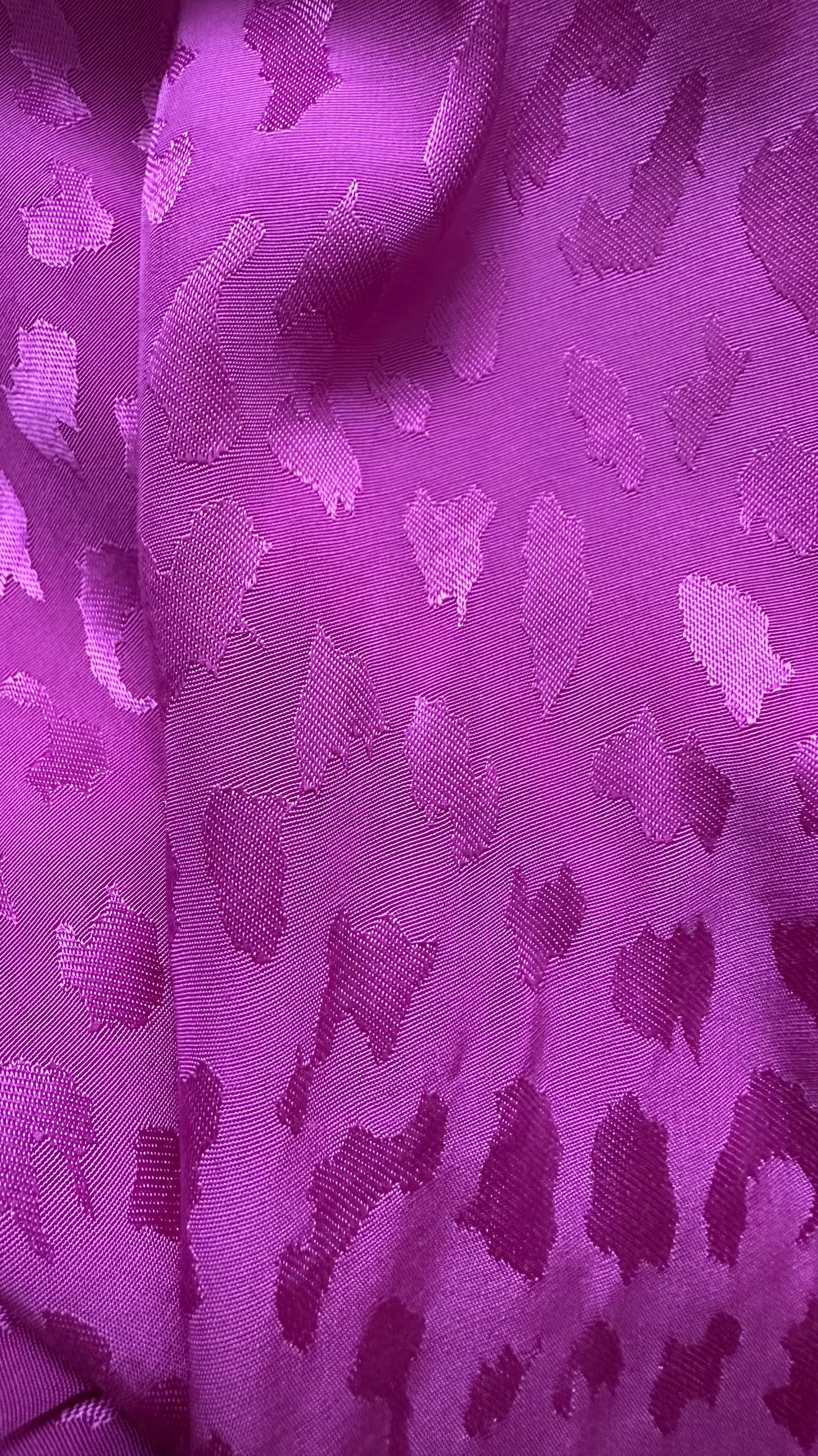 Oliver Bonas pink animal leopard print maxi midi side split dress large UK 14 vgc