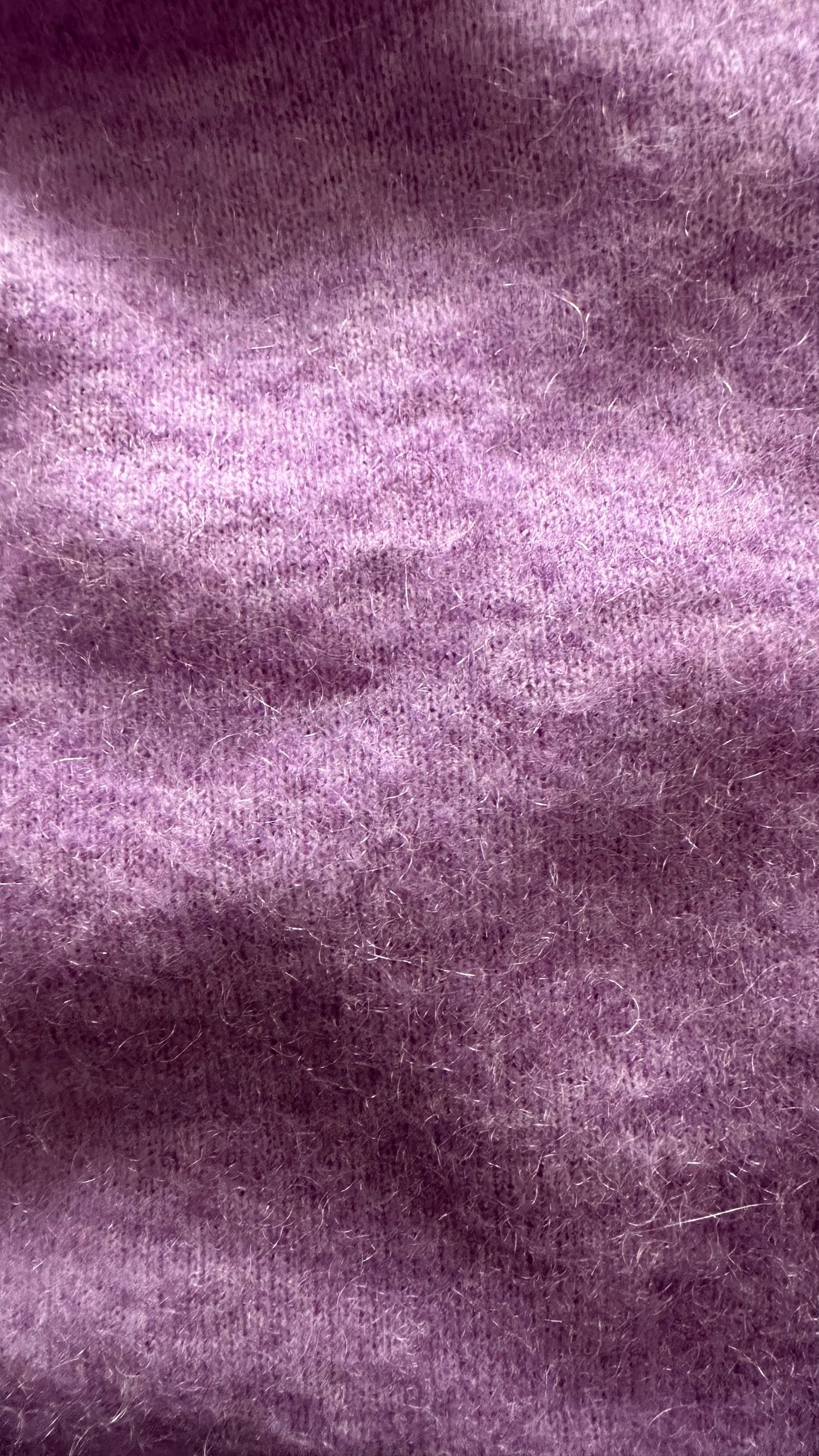 & other stories lilac purple mohair blend knitted jumper small medium UK 8-10 vgc