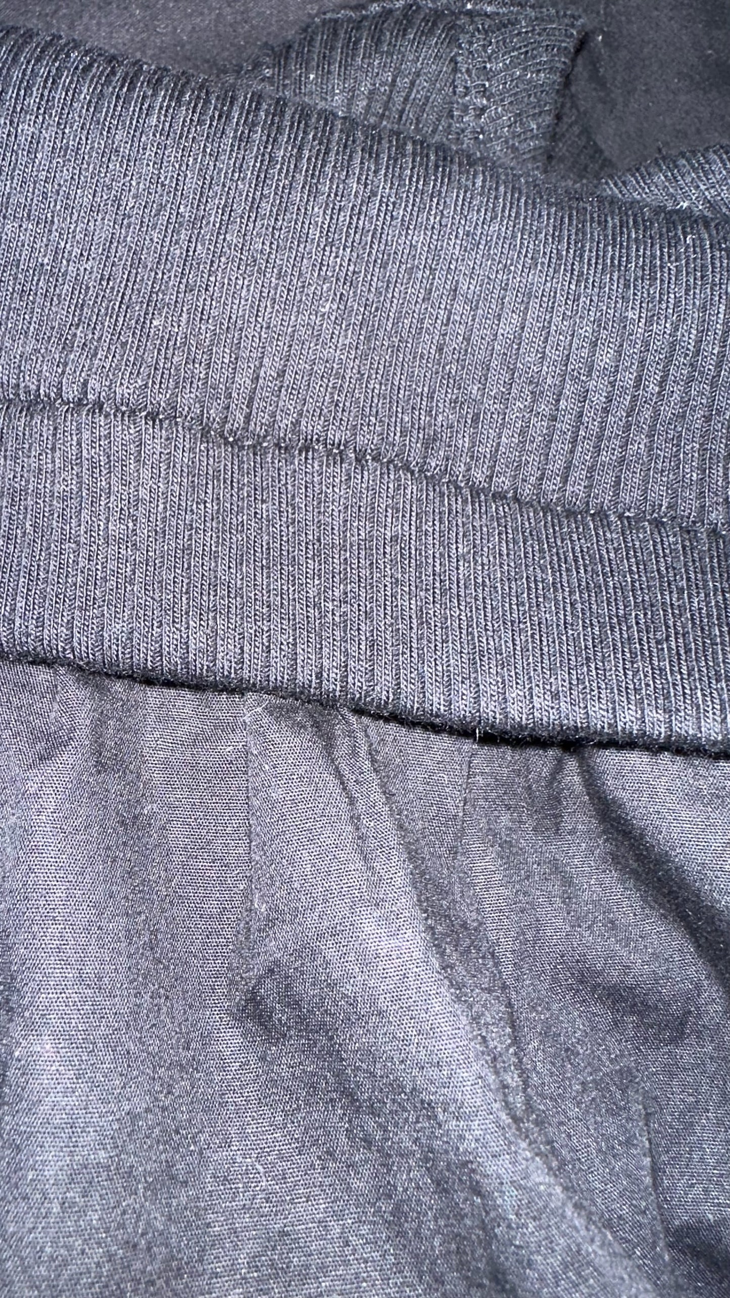 Mint velvet black cotton blend midi casual day dress medium UK 12 vgc