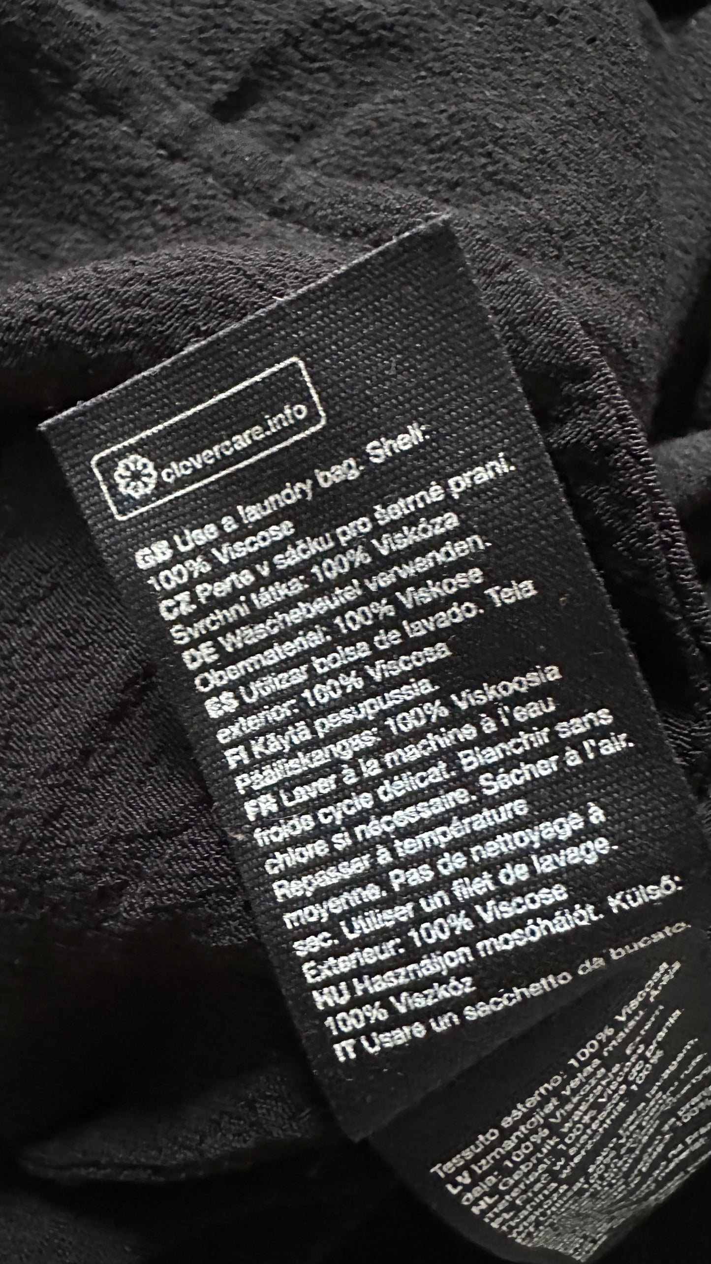 & other stories black strappy sun dress side split holiday small UK 10 vgc