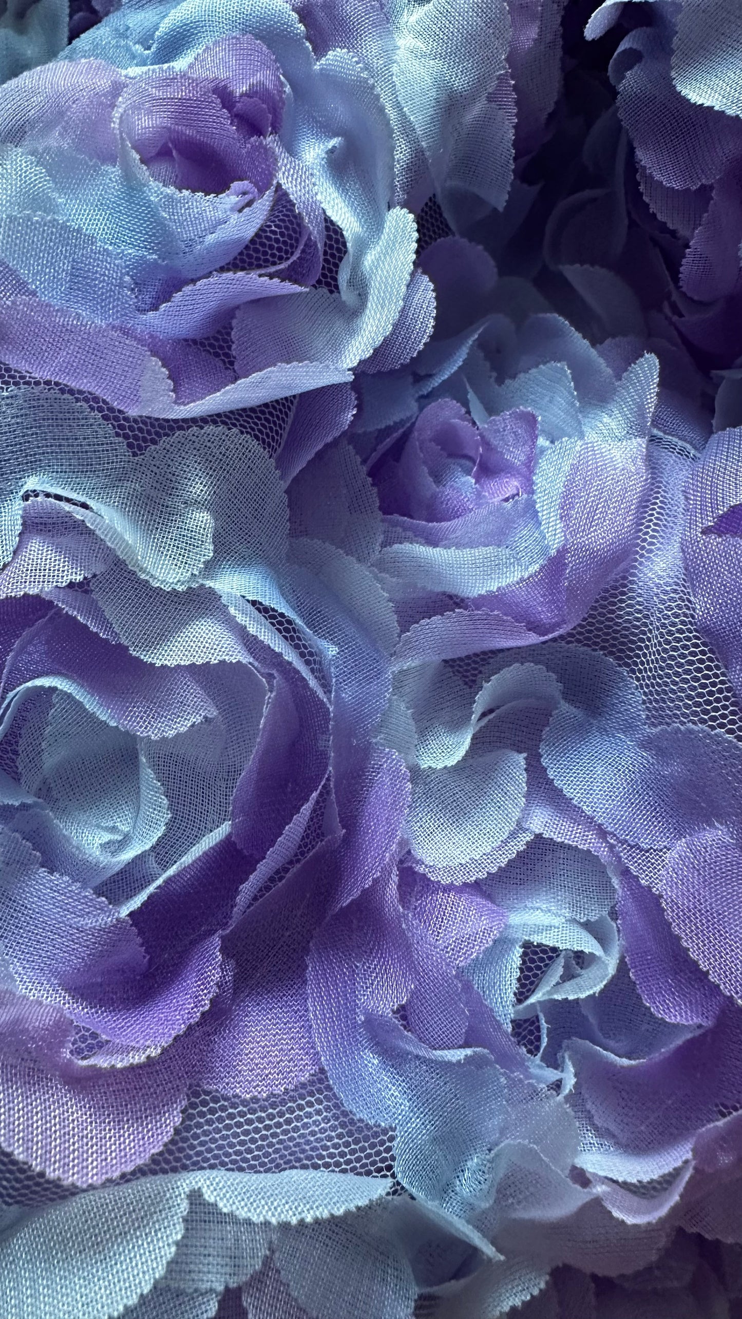 Forever Unique lilac pink roses floral statement mini dress medium UK 12 event vgc