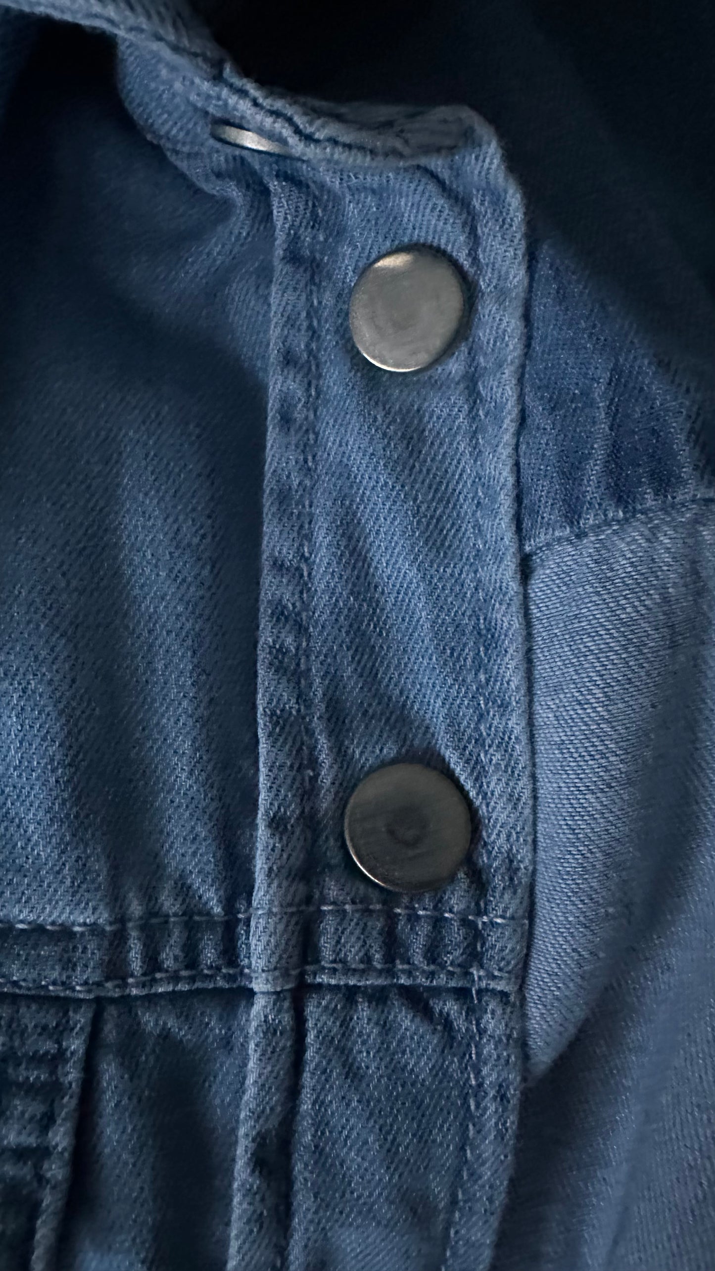 Second Female @ Anthropologie light blue denim jumpsuit playsuit medium UK 12-14 vgc